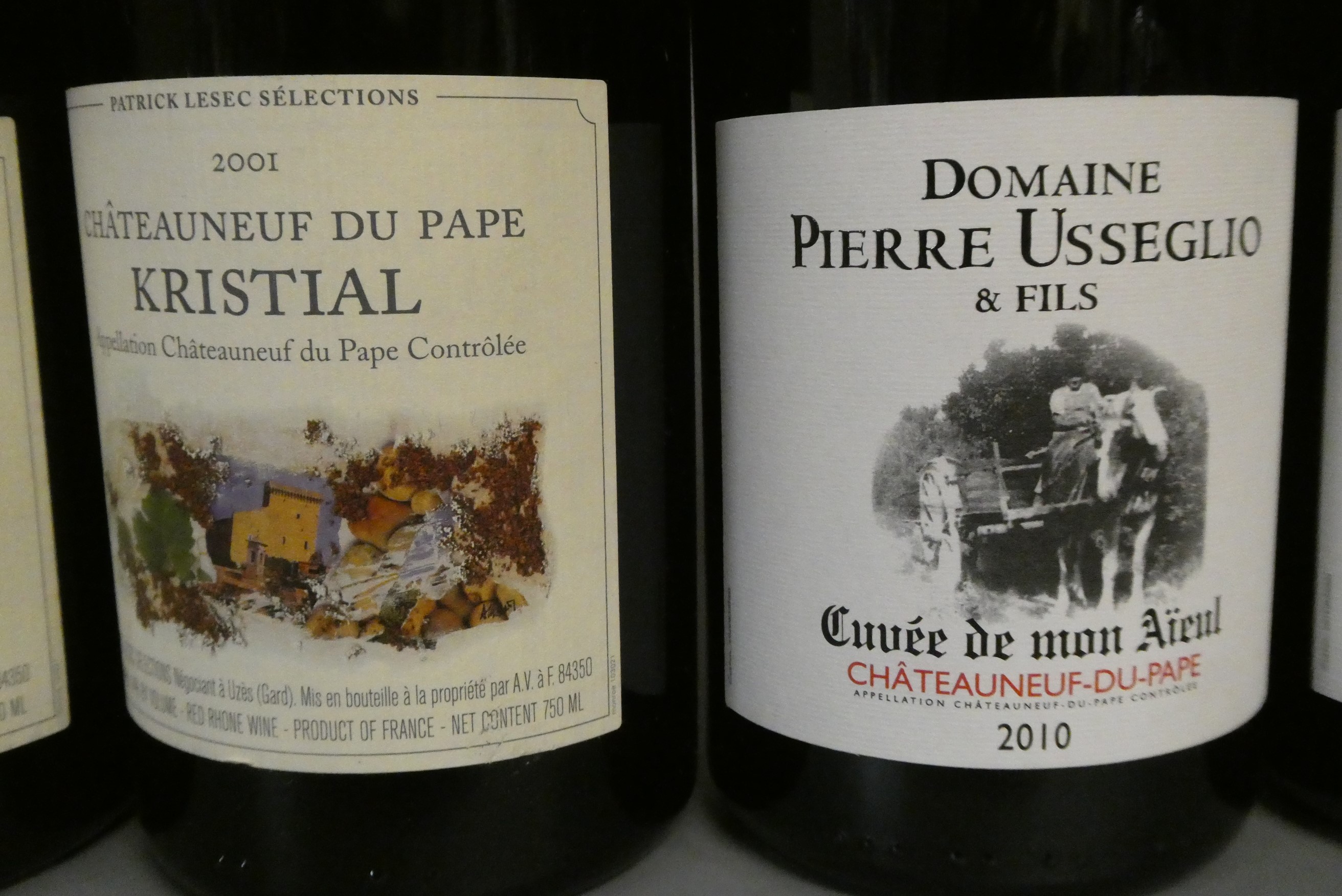 8 bottles Chateauneuf-du-Pape Image