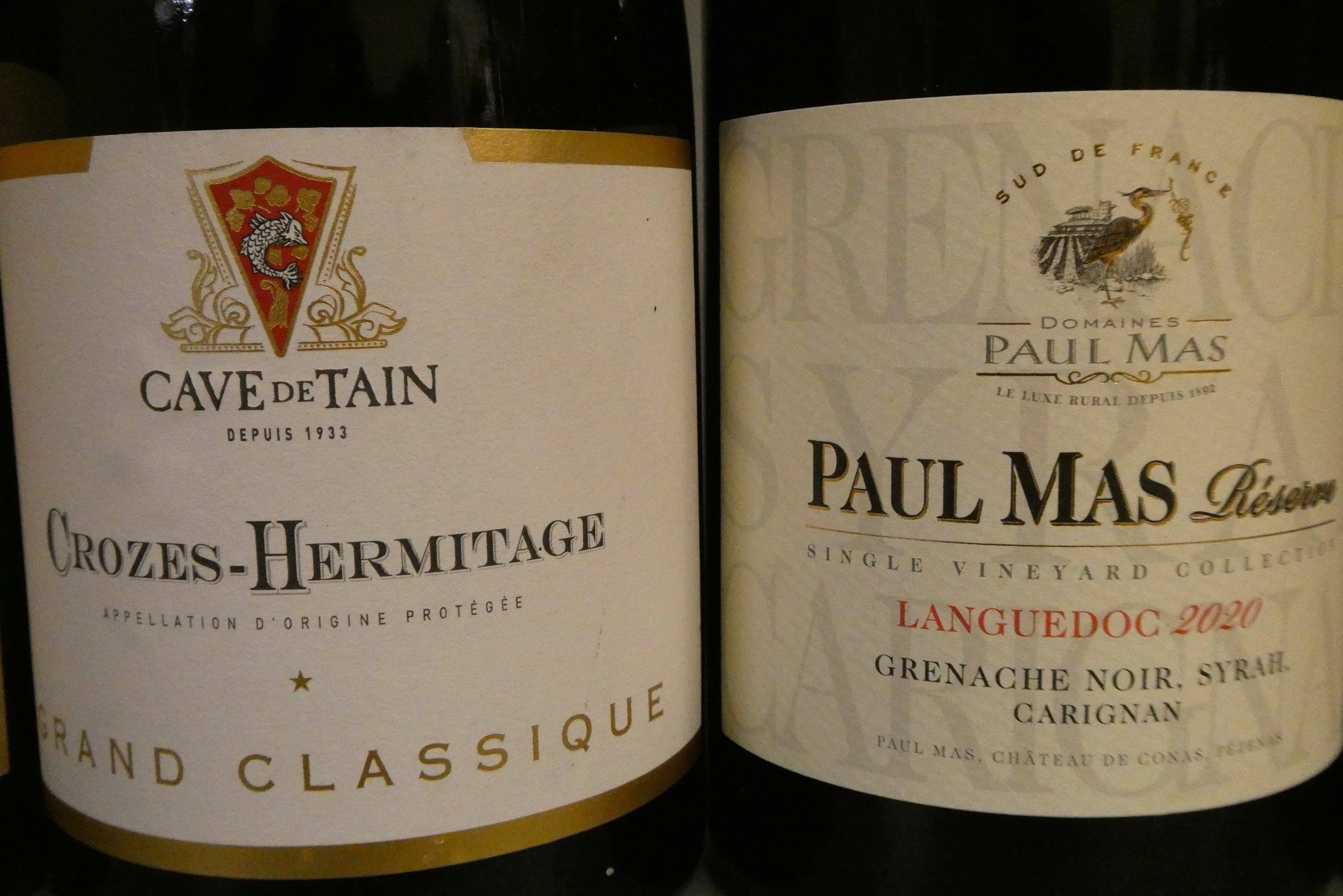 8 bottles of Burgundy & Rhone Image