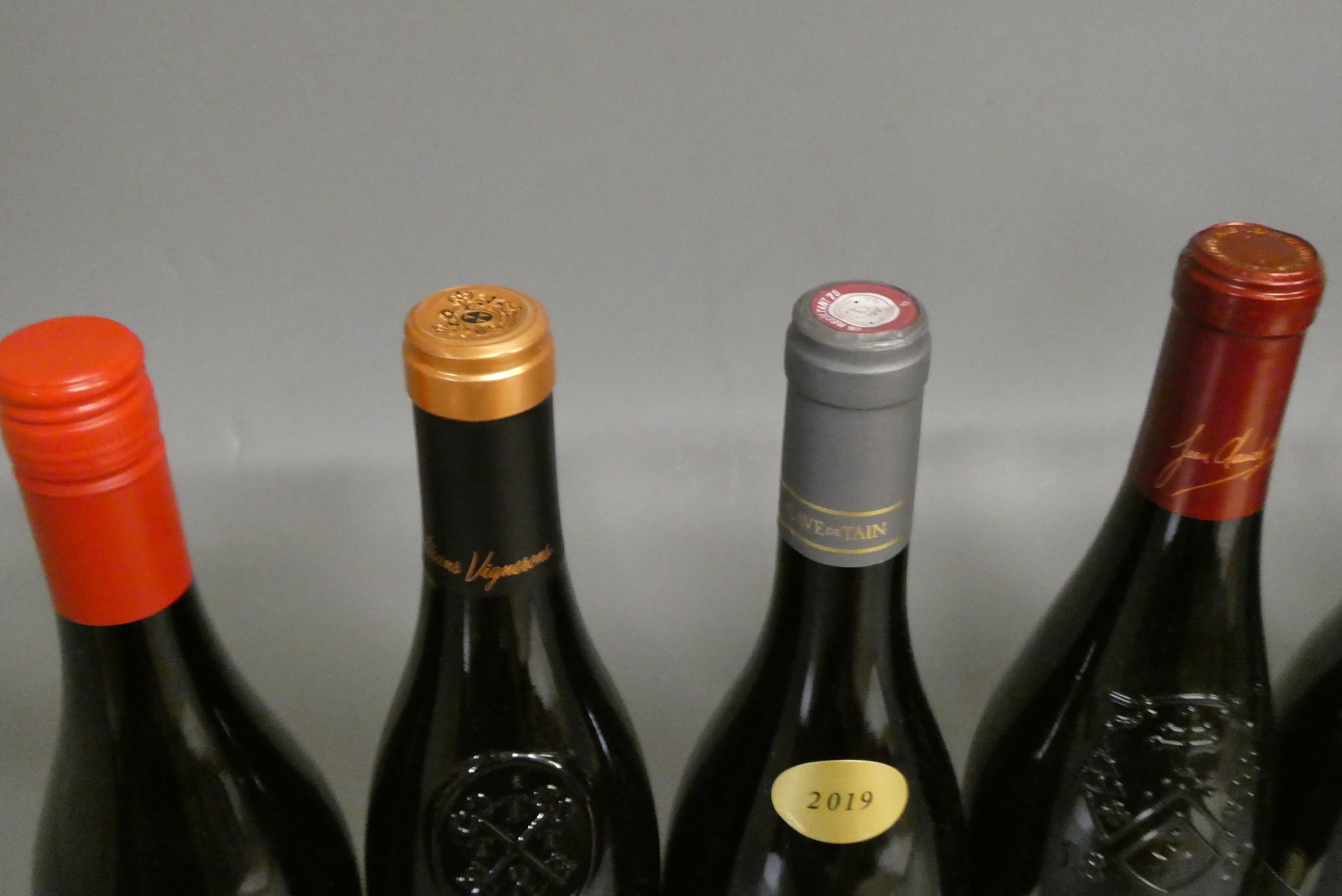 8 bottles of Burgundy & Rhone Image