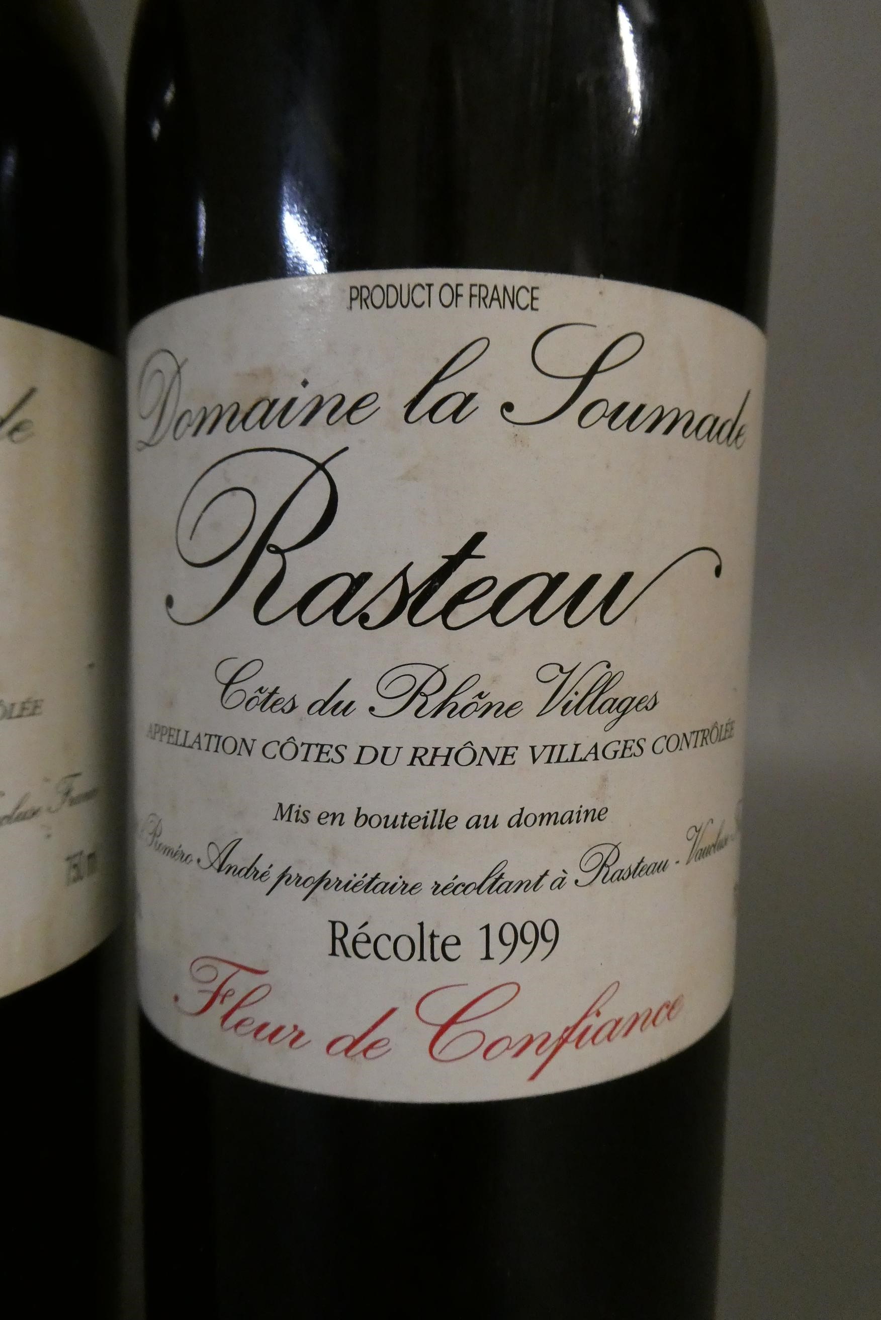 2 bottles Rasteau, 1999, Felur de Confiance, Domaine la Soumade (Est. plus 24% premium inc. VAT) Image