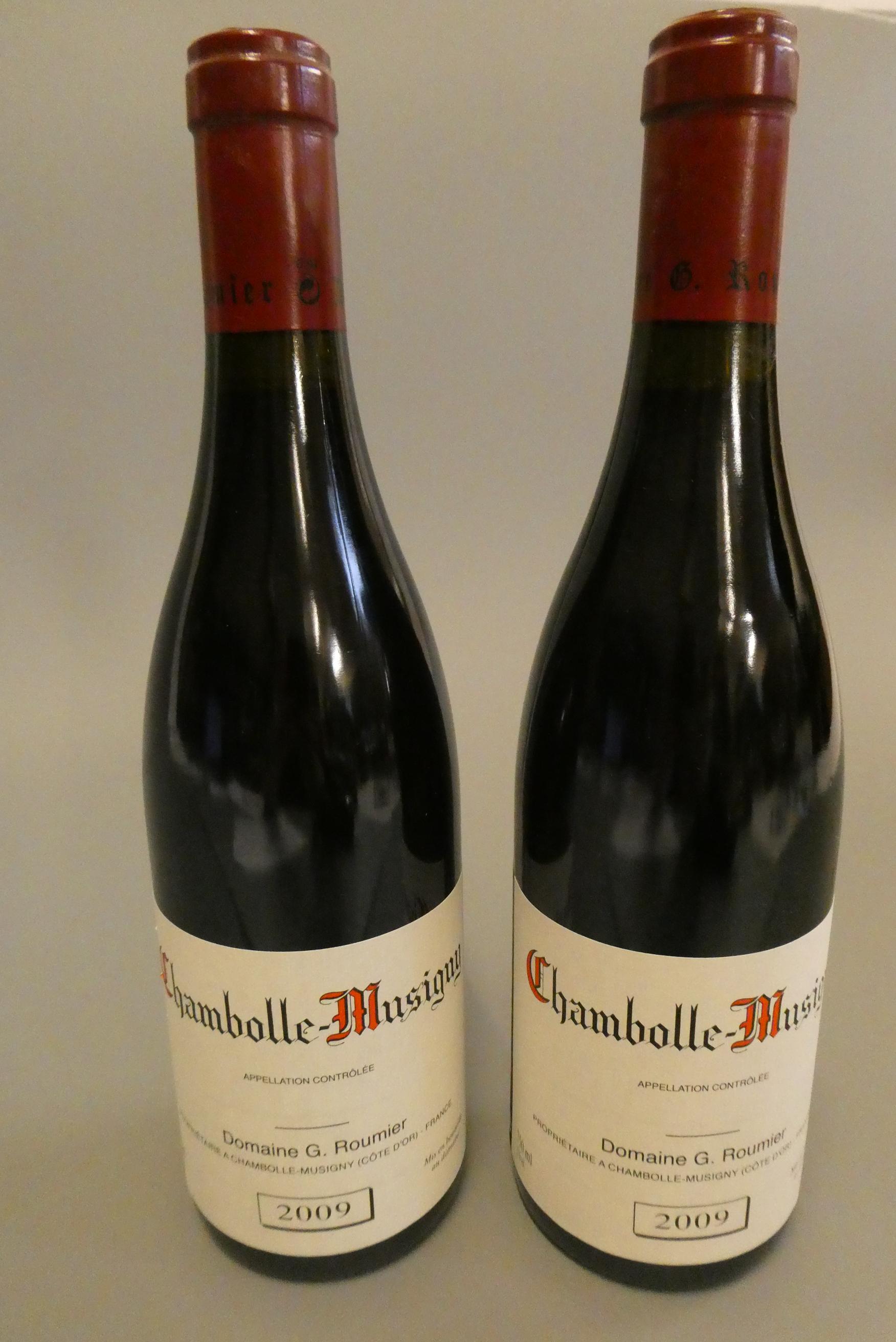 2 bottles Chambolle-Musigny, 2009, Domaine G. Roumier (Est. plus 24% premium inc. VAT) Image