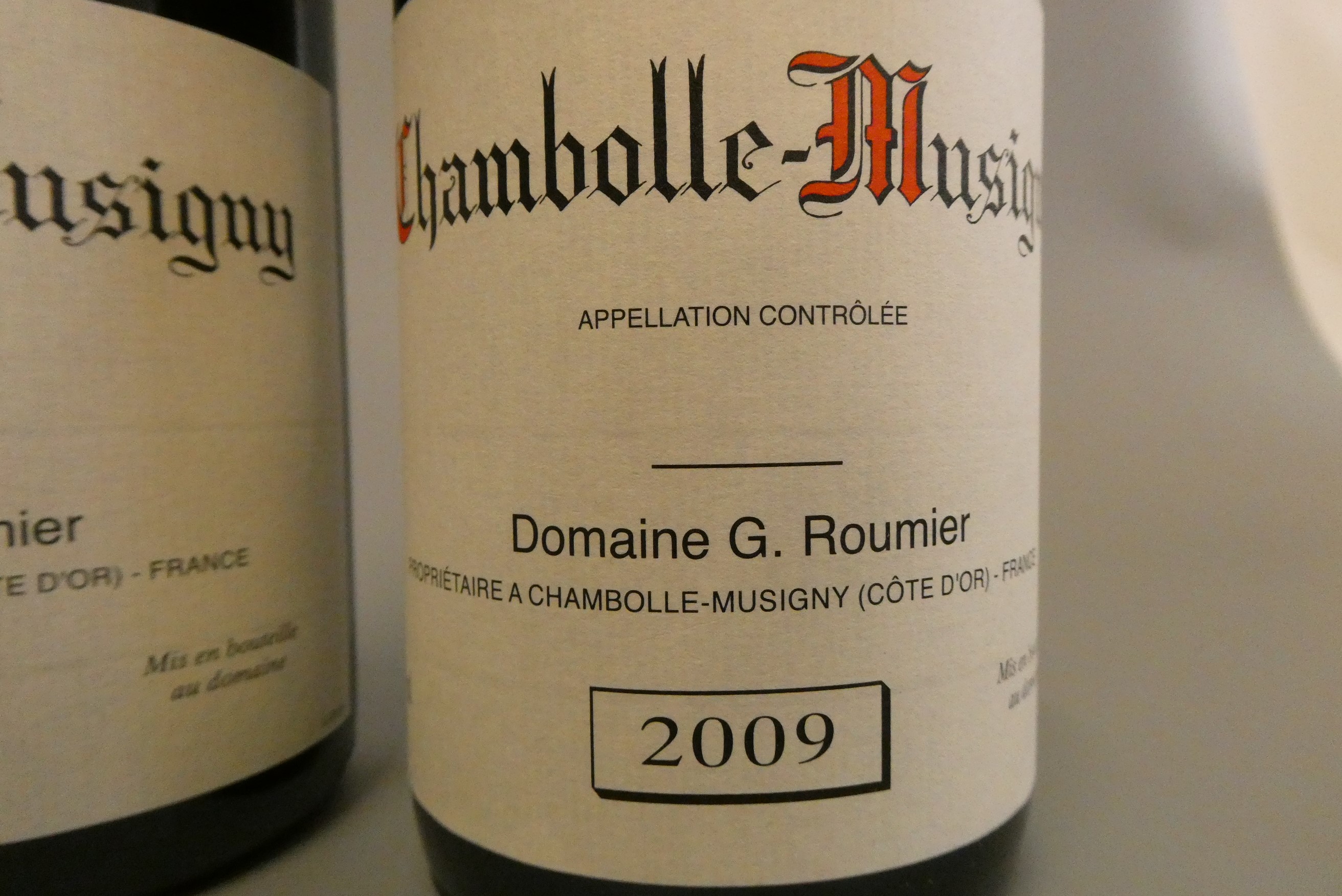 2 bottles Chambolle-Musigny, 2009, Domaine G. Roumier (Est. plus 24% premium inc. VAT) Image