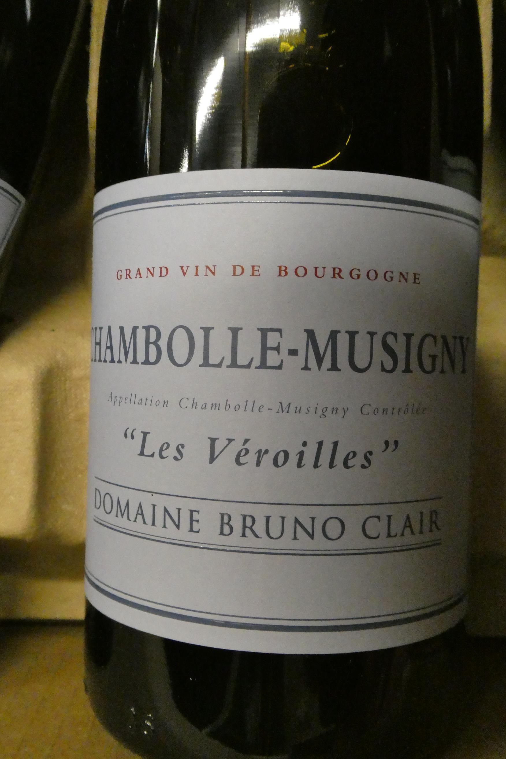 6 bottles Chambolle Musigny "Les Veroilles", Domaine Bruno Clair, comprising 4 2012, 1 2014 & 1 2009 Image