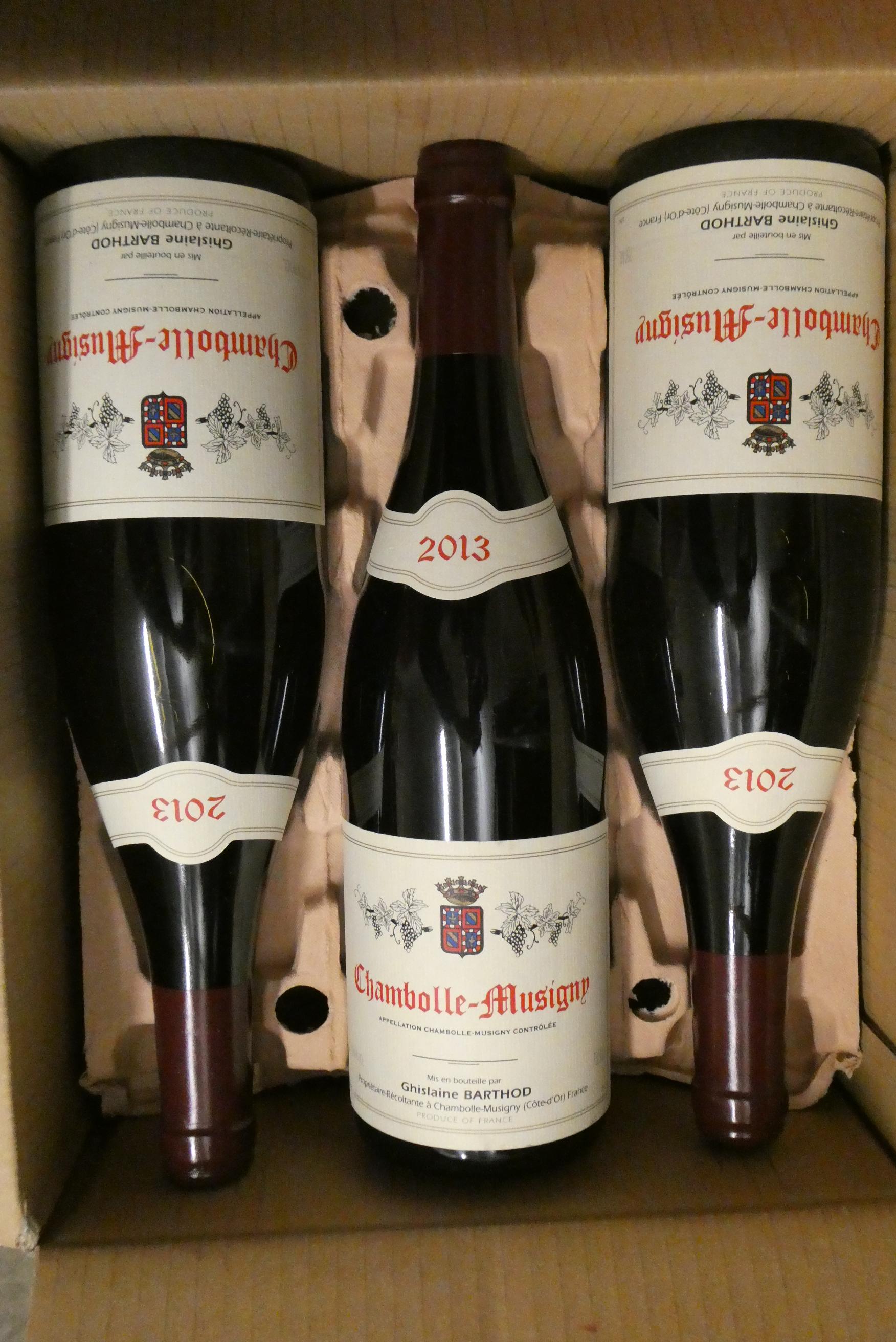 6 bottles Chambolle-Musigny, Ghislaine Barthod, comprising 3 2013 & 3 2014 (Est. plus 24% premium Image