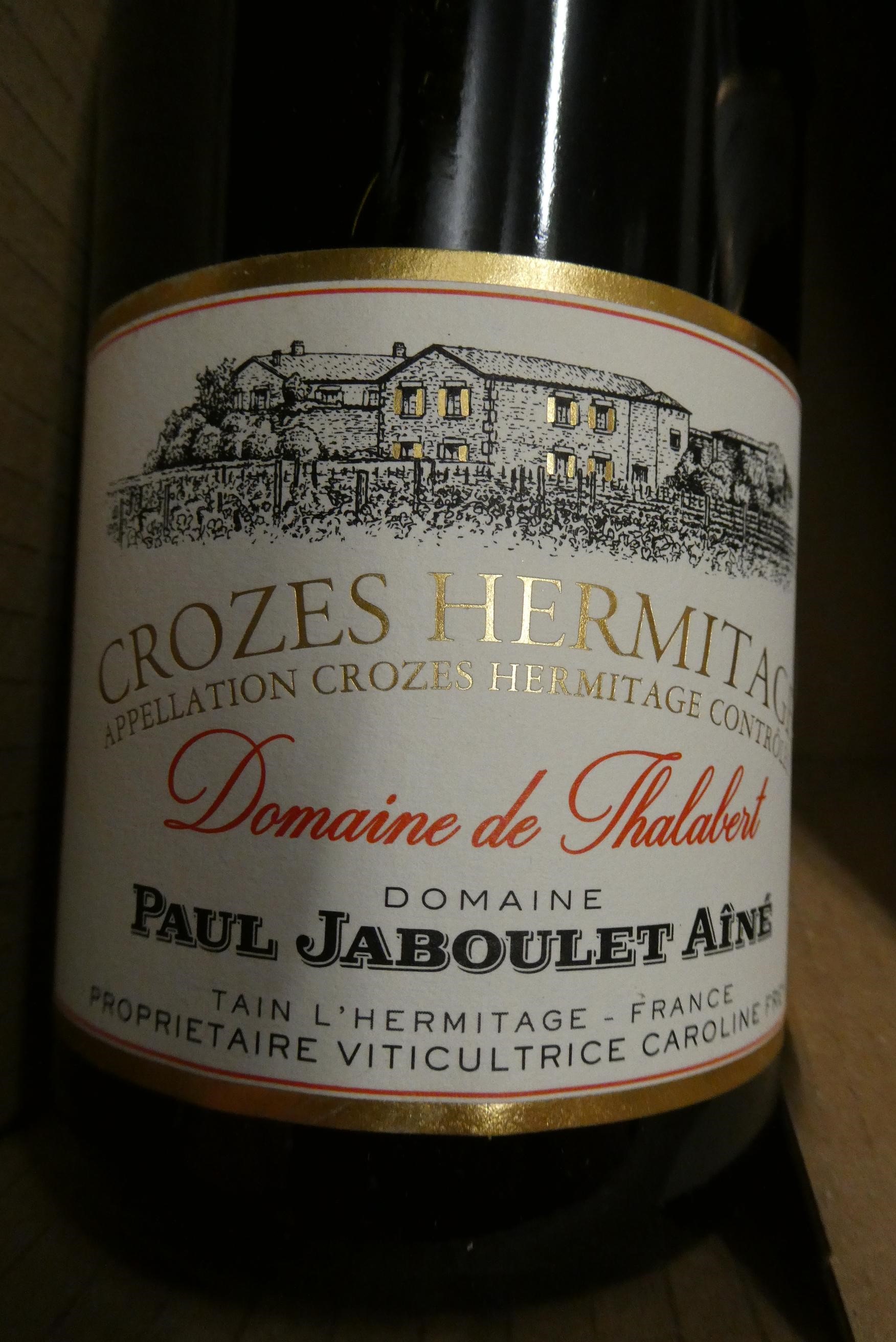 6 bottles Crozes Hermitage, 2015, Domaine de Thalabert, Paul Jaboulet Aine, OC (Est. plus 24% Image