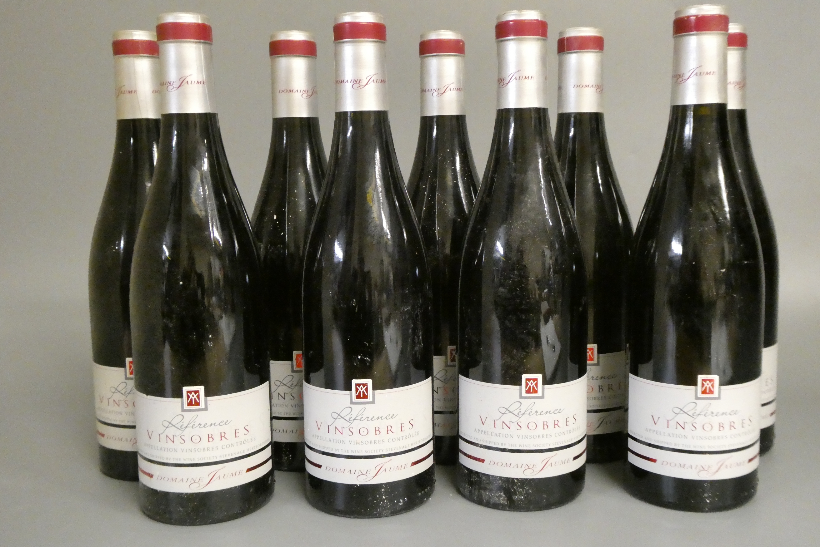 9 bottles Vinsobres Reference, 2008, Domaine Jaume (Est. plus 24% premium inc. VAT) Image
