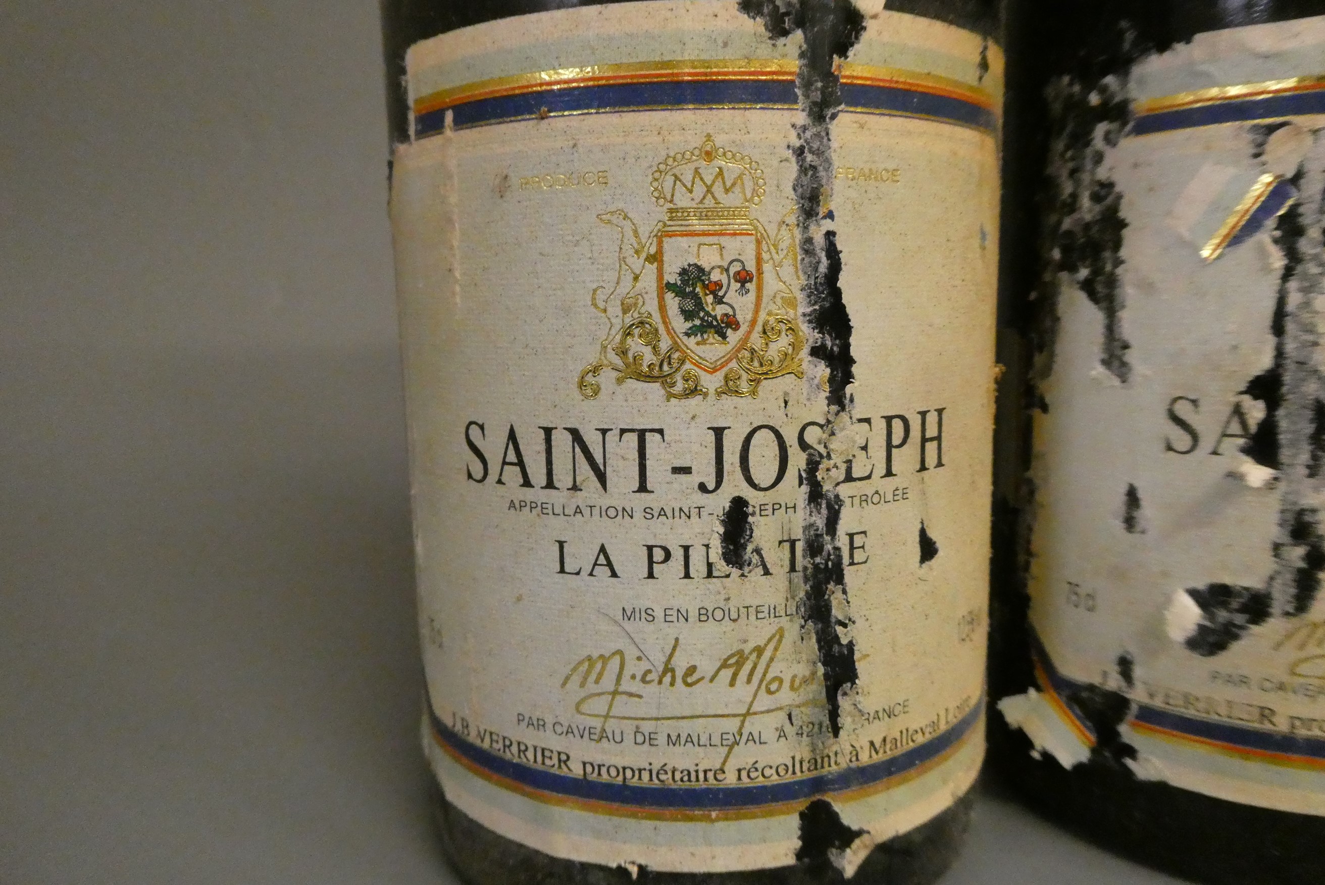 4 bottles Saint-Joseph, 1996, La Pilatte, Miche Mourier (Est. plus 24% premium inc. VAT) Image
