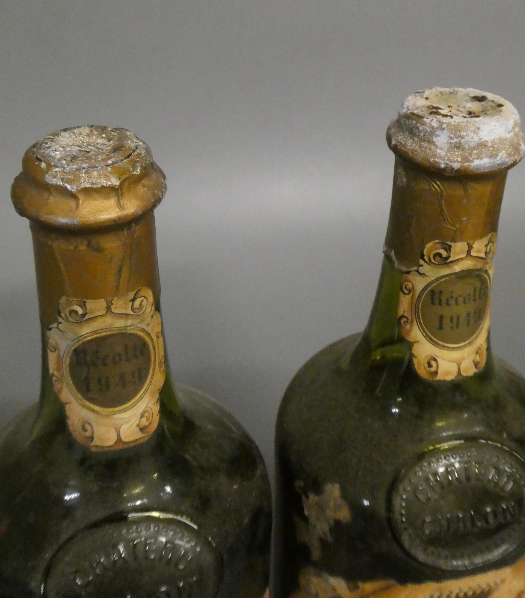 2 bottles Chateau-Chalon, 1949, Henri Maire, grand vin de garde (Est. plus 24% premium inc. VAT) Image