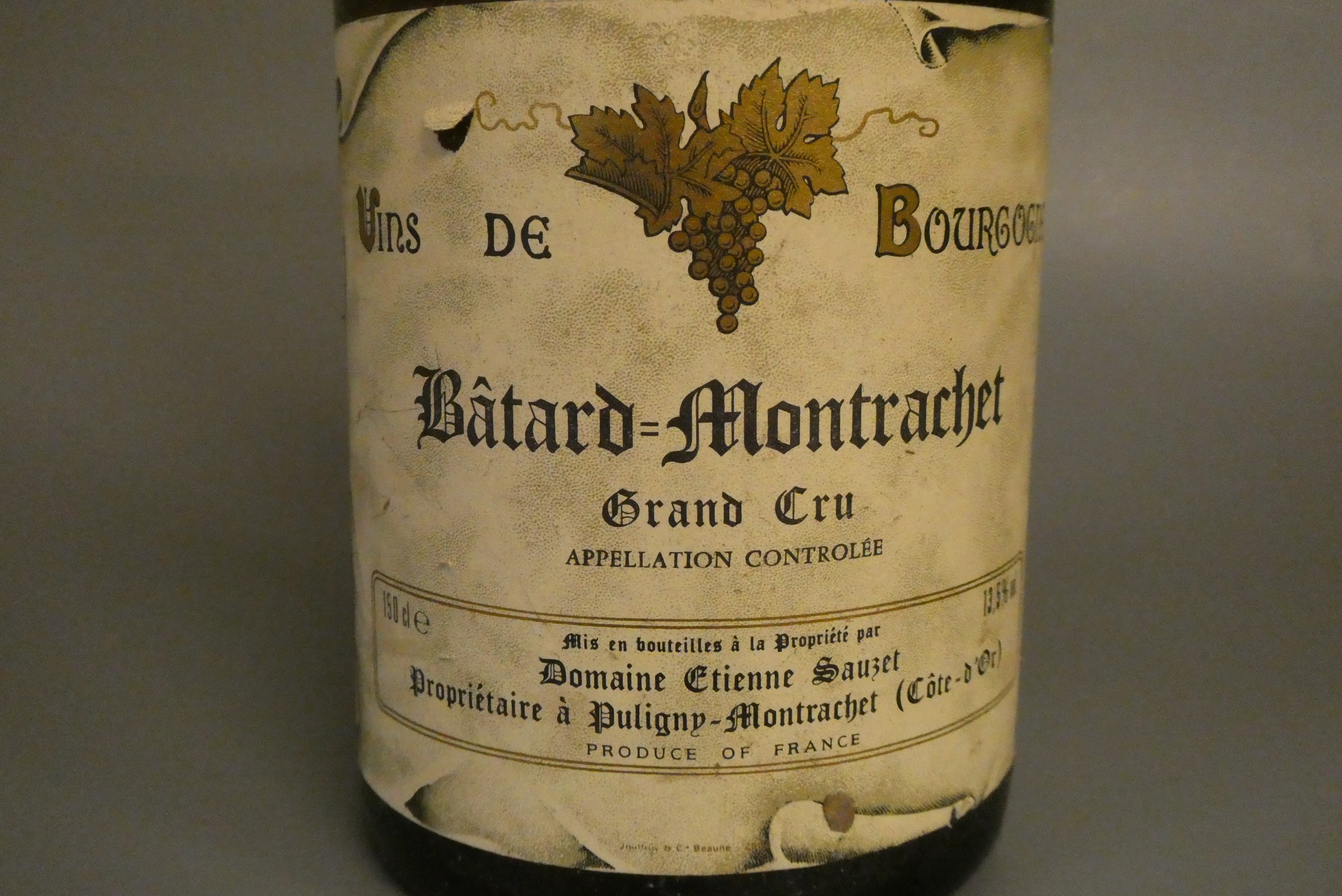1 magnum Batard-Montrachet, 1988, Domaine Etienne Sauzet, grand cru (Est. plus 24% premium inc. VAT) Image