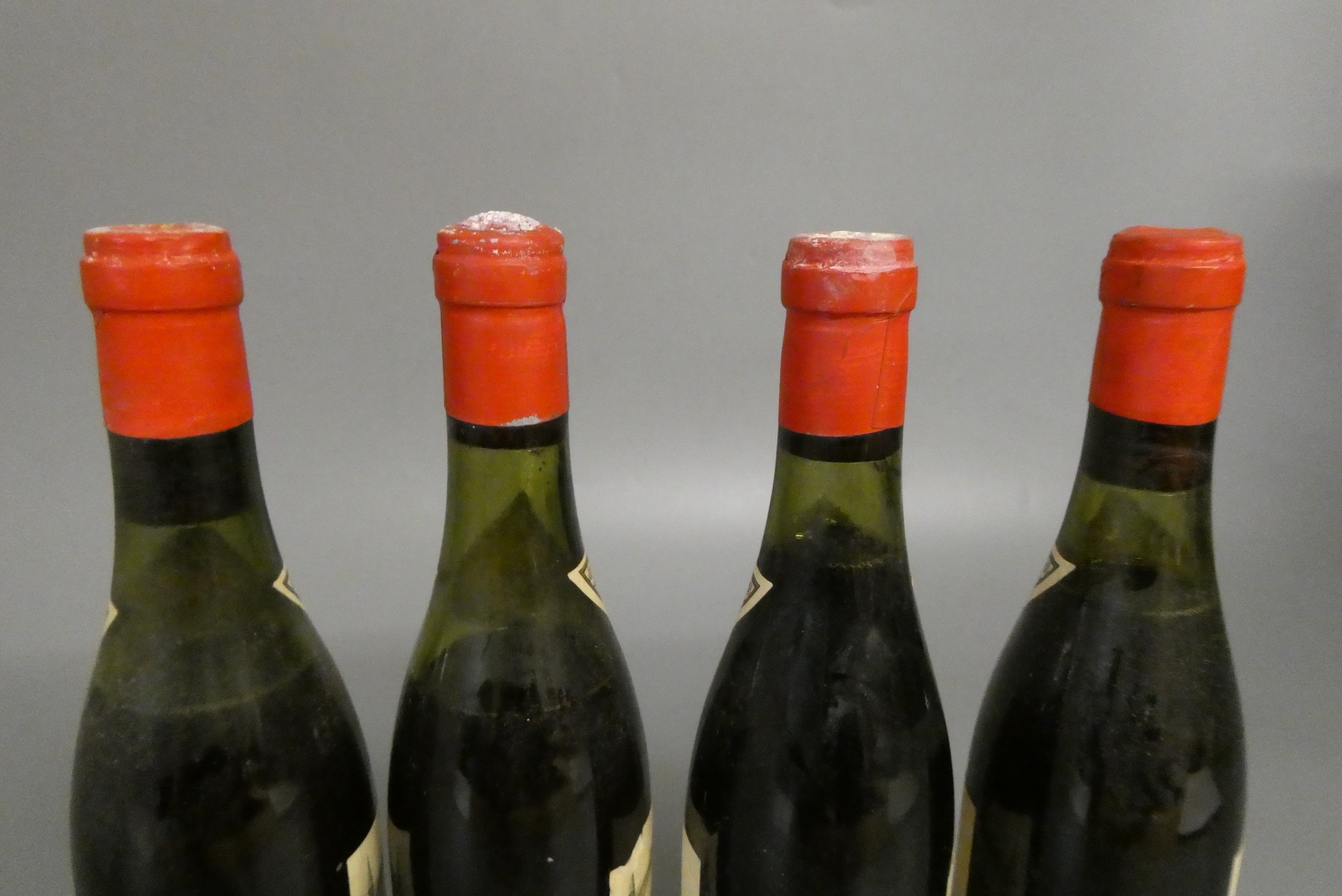 4 half bottles Hospices de Beaune, 1953, Guigone de Salins, Grands Vins, Averys labels (Est. plus Image