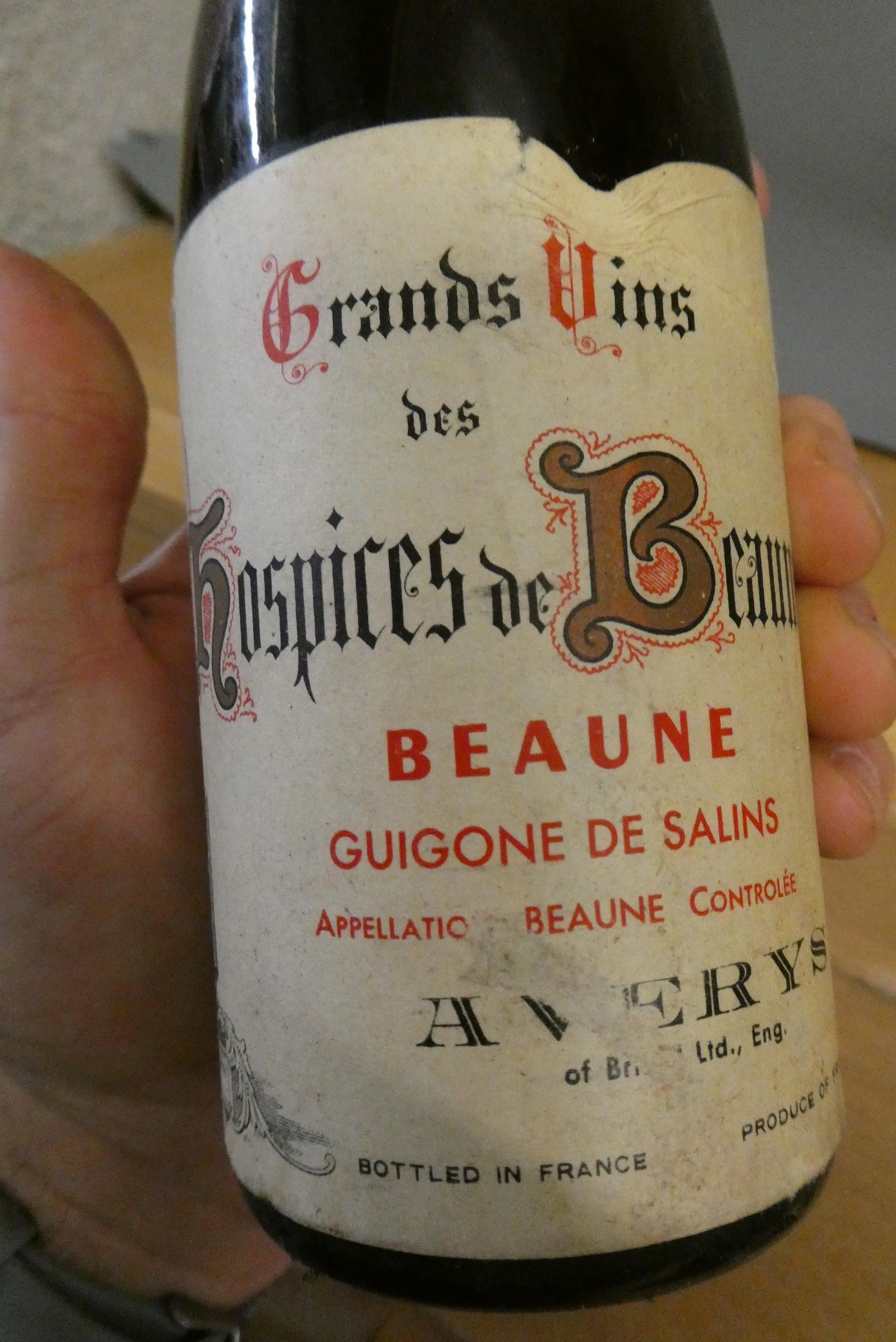 4 half bottles Hospices de Beaune, 1953, Guigone de Salins, Grands Vins, Averys labels (Est. plus Image