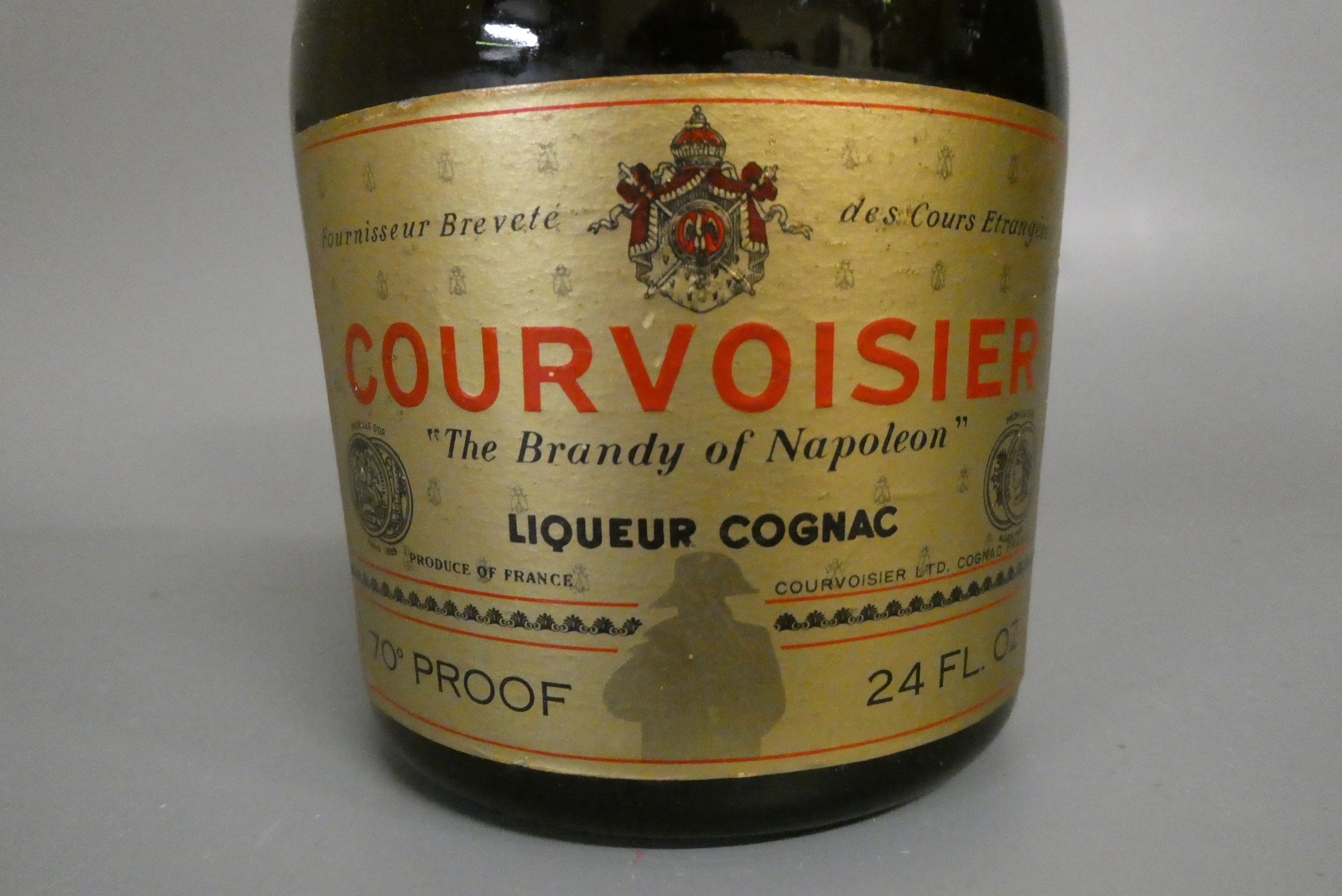 1 bottle Courvoisier VSOP liqueur cognac (Est. plus 24% premium inc. VAT) Image