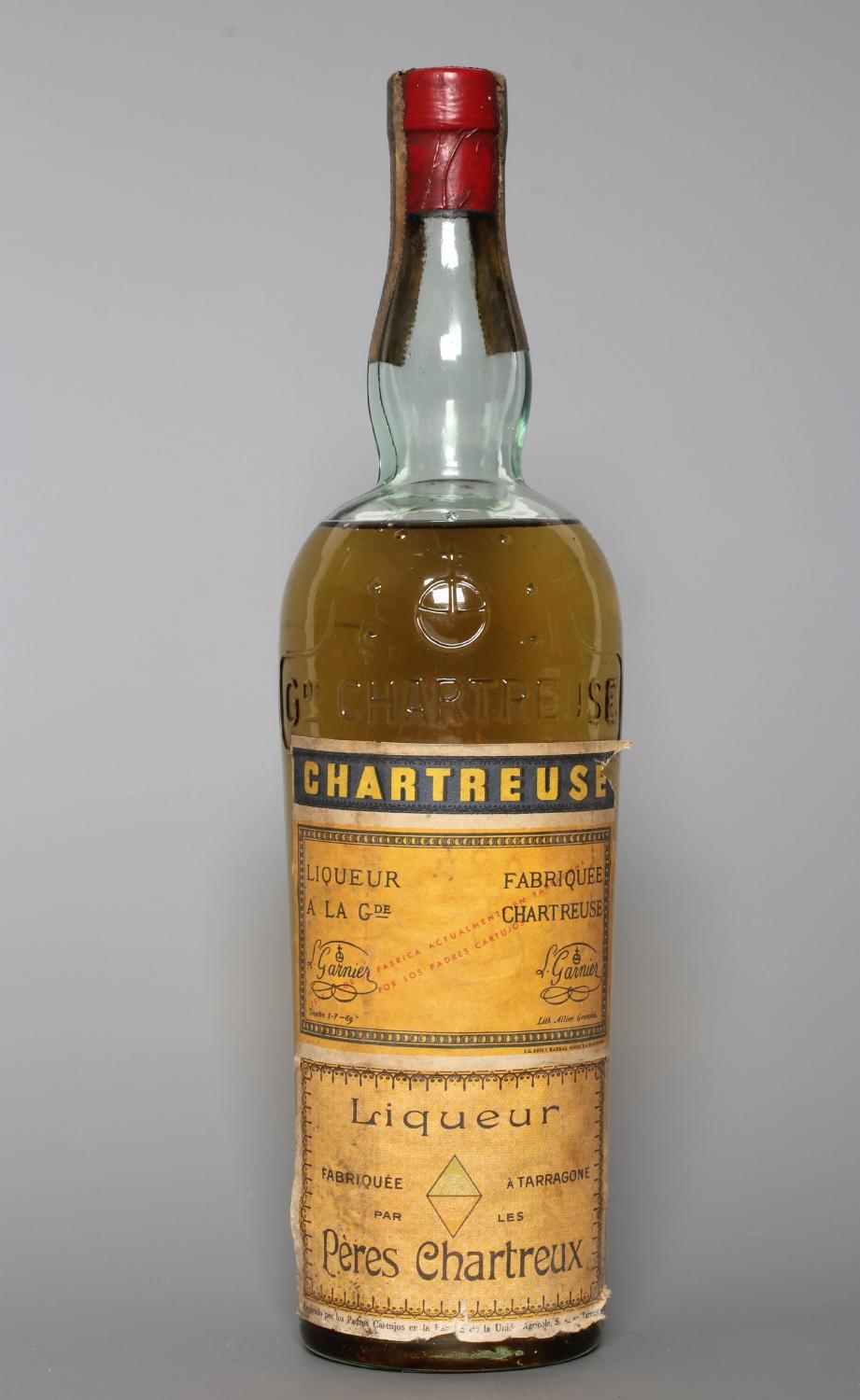1 bottle Yellow Chartreuse, L. Garnier, early bottling (Est. plus 24% premium inc. VAT) Image