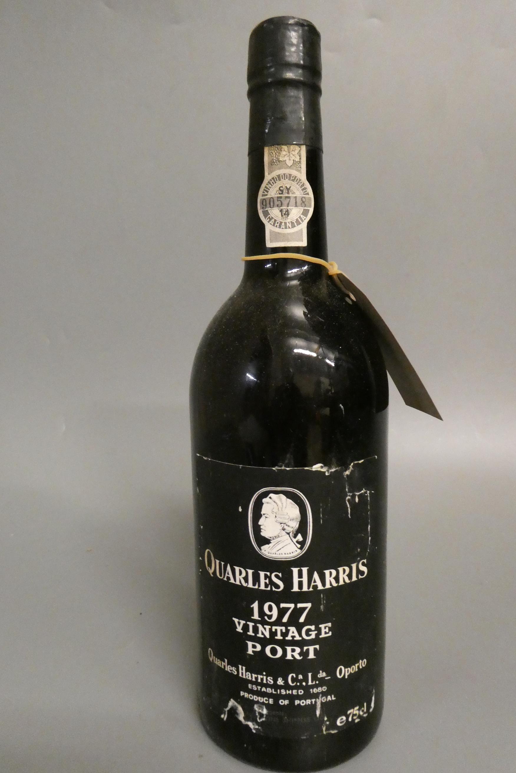 1 bottle Quarles Harris 1977 vintage port (Est. plus 24% premium inc. VAT) Image