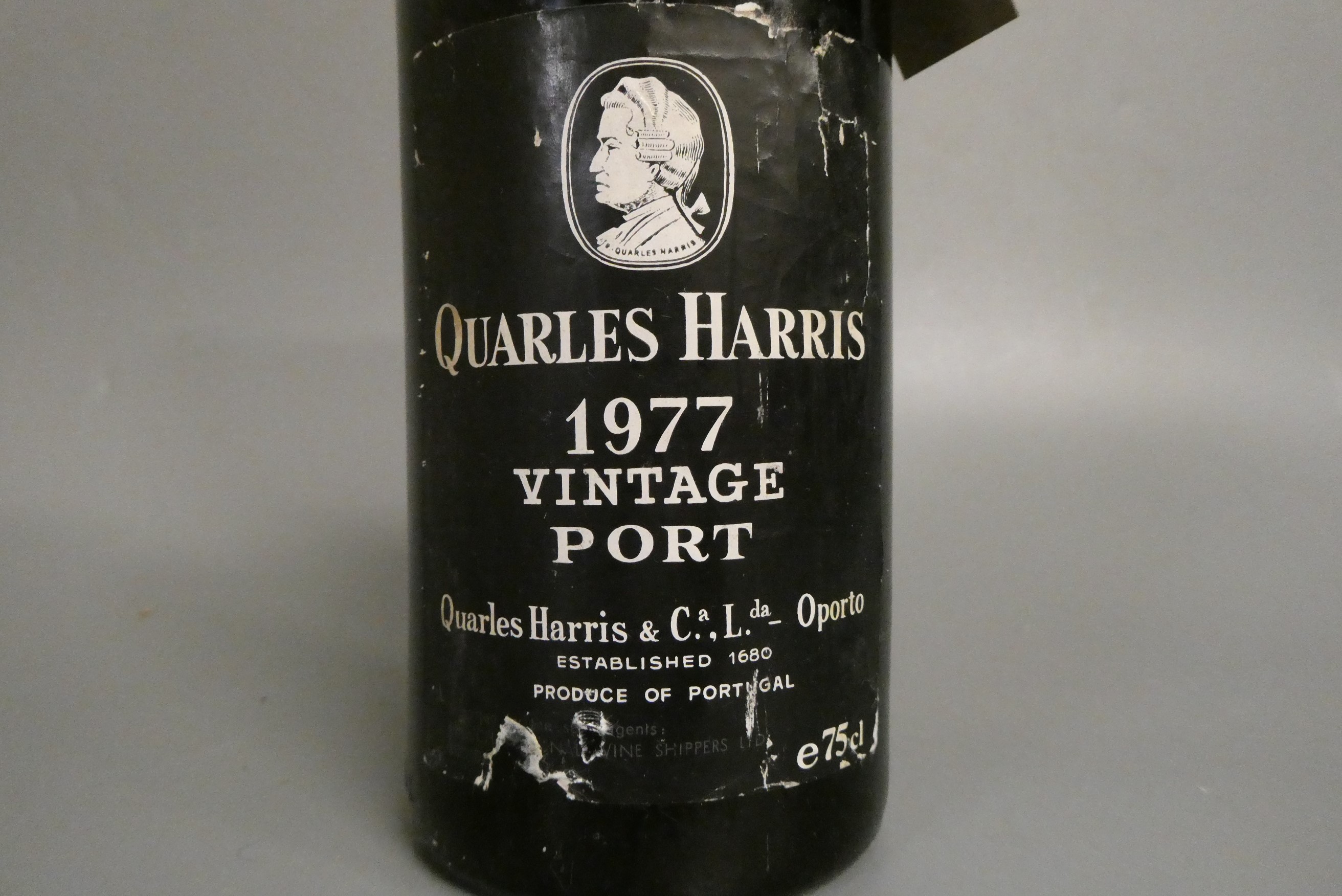 1 bottle Quarles Harris 1977 vintage port (Est. plus 24% premium inc. VAT) Image