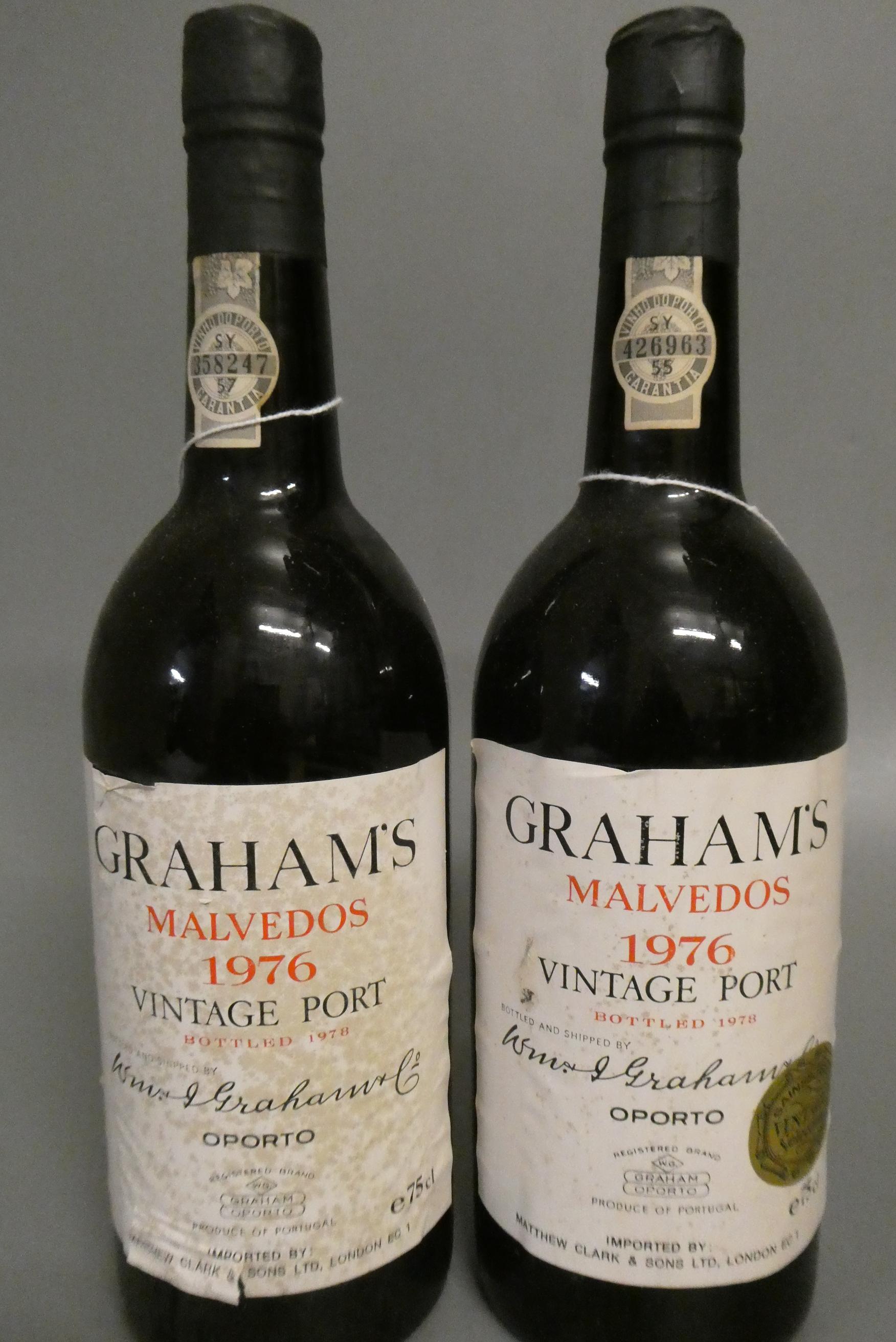 2 bottles Graham's 1976 vintage port (Est. plus 24% premium inc. VAT) Image