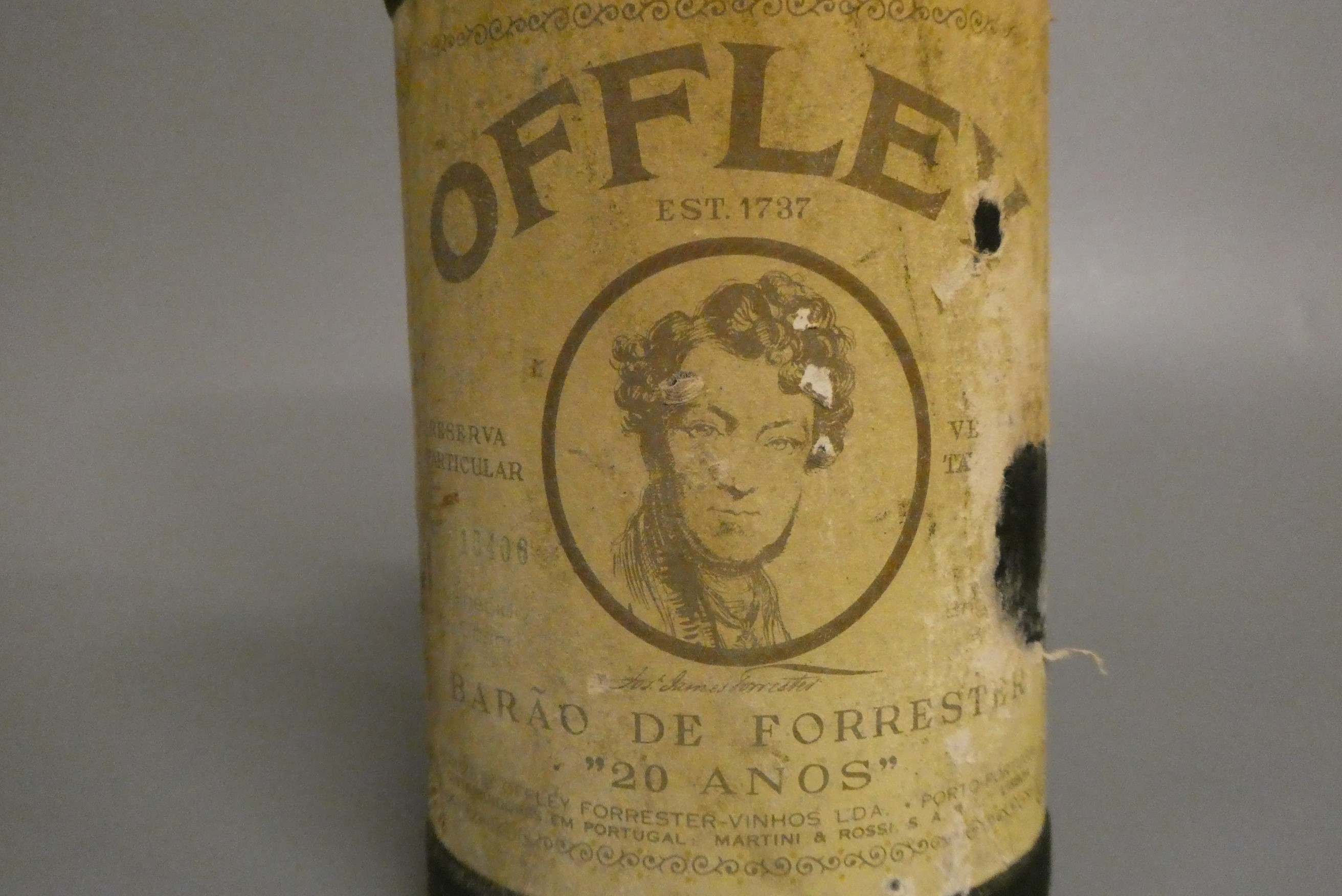 1 bottle Offleys port, Barao de Forrester, "20 anos" (Est. plus 24% premium inc. VAT) Image