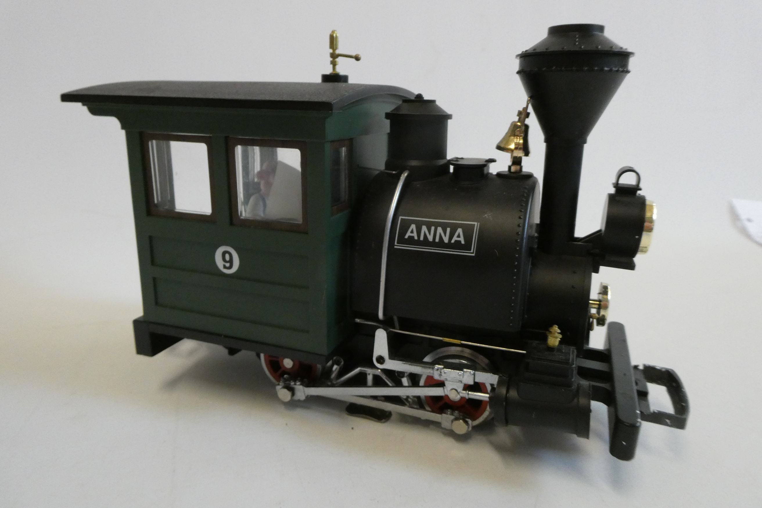 LGB 92277 Saddle tank locomotive Anna in black, boxed, good Image