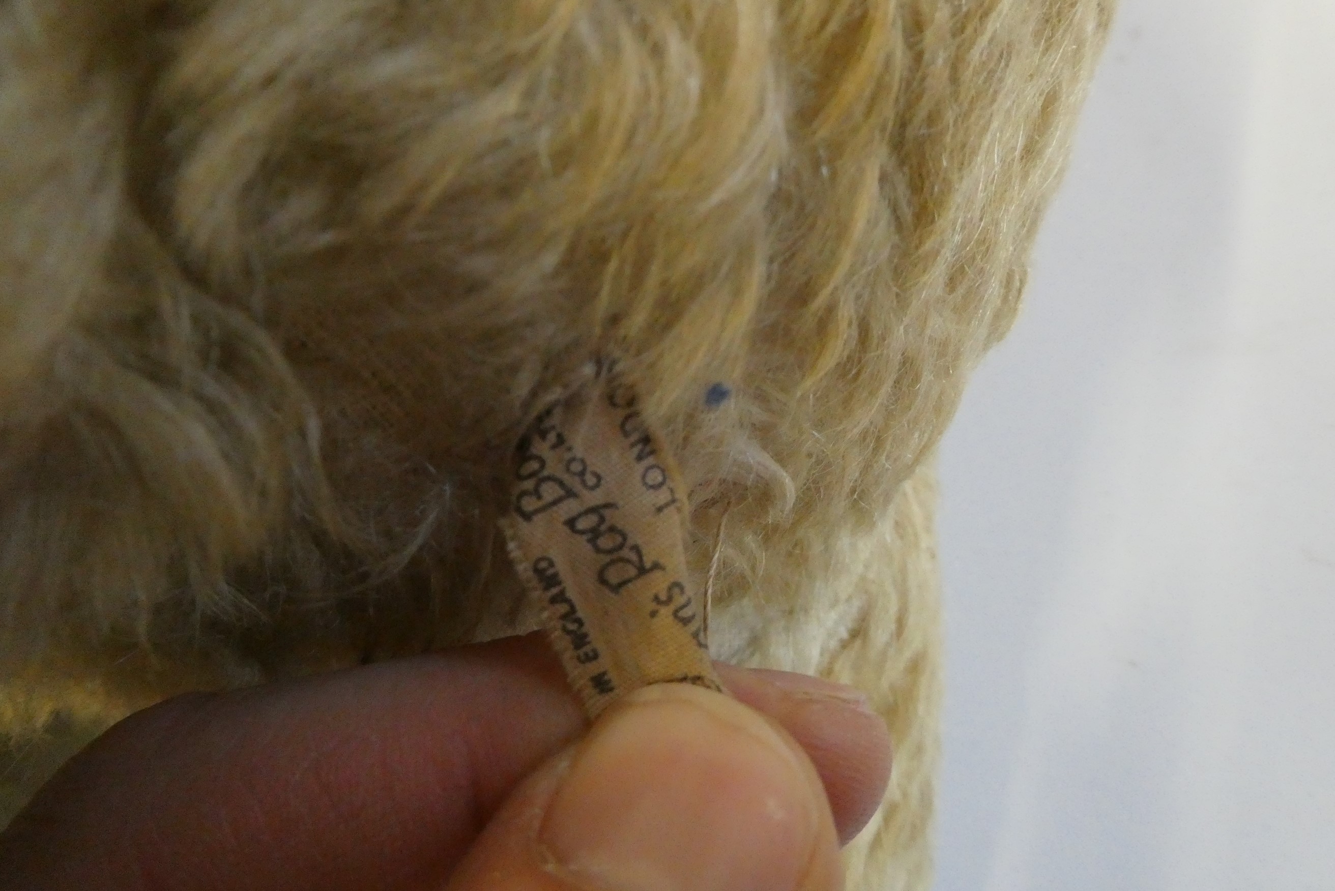 Deans Rag book polar bear and cub, Ivy & Brumas, c.1950, with white plush and label Image