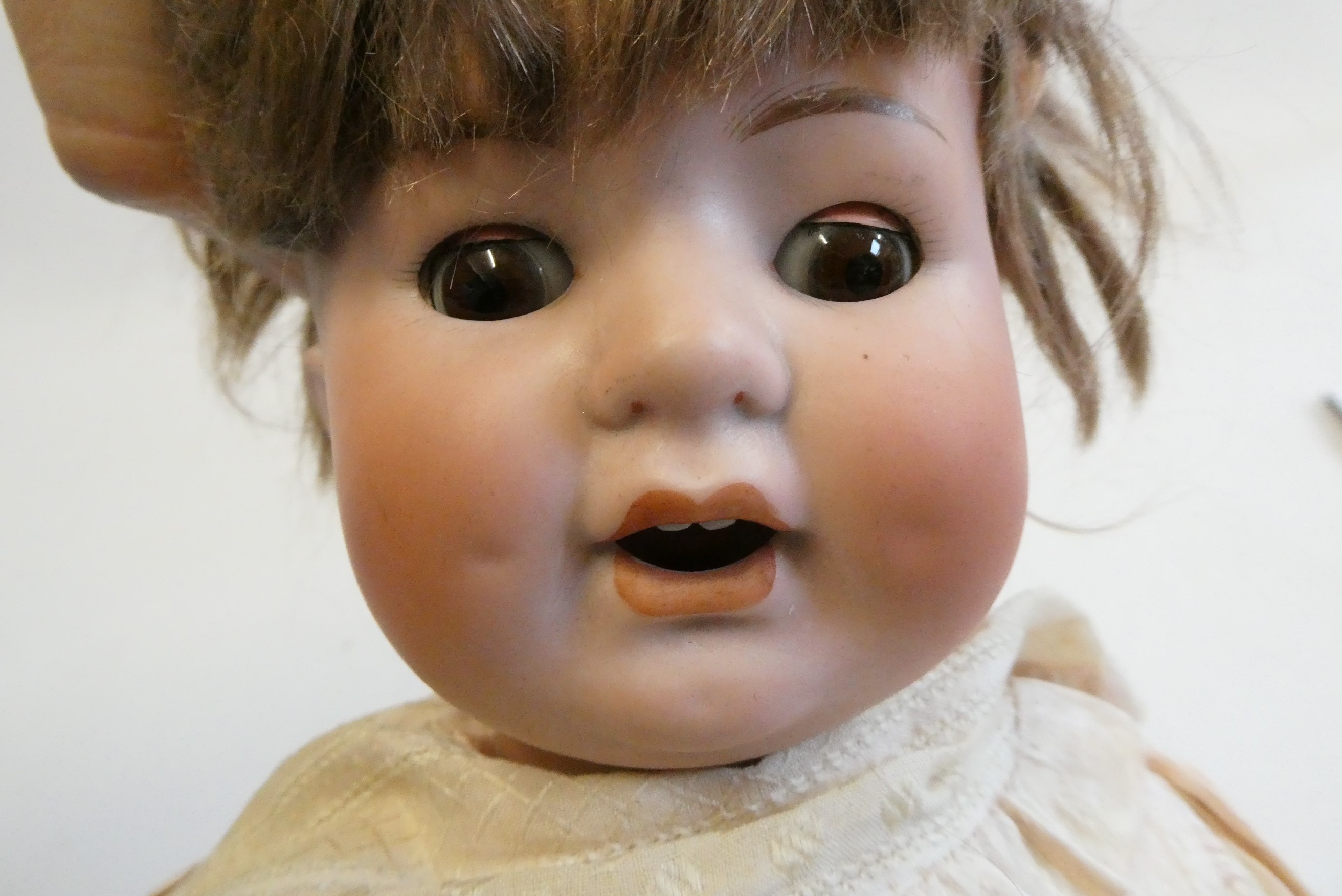 A C.M. Bergmann bisque socket head character doll Image
