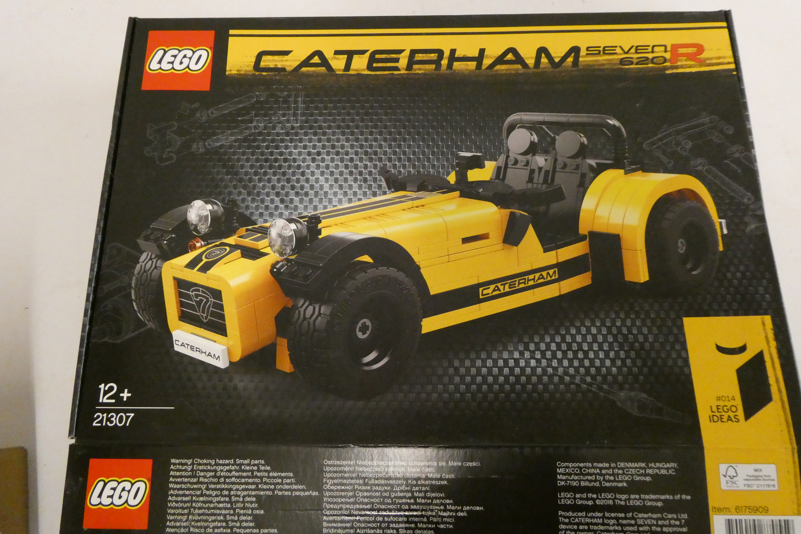 Lego set 21307, Caterham, boxed Image