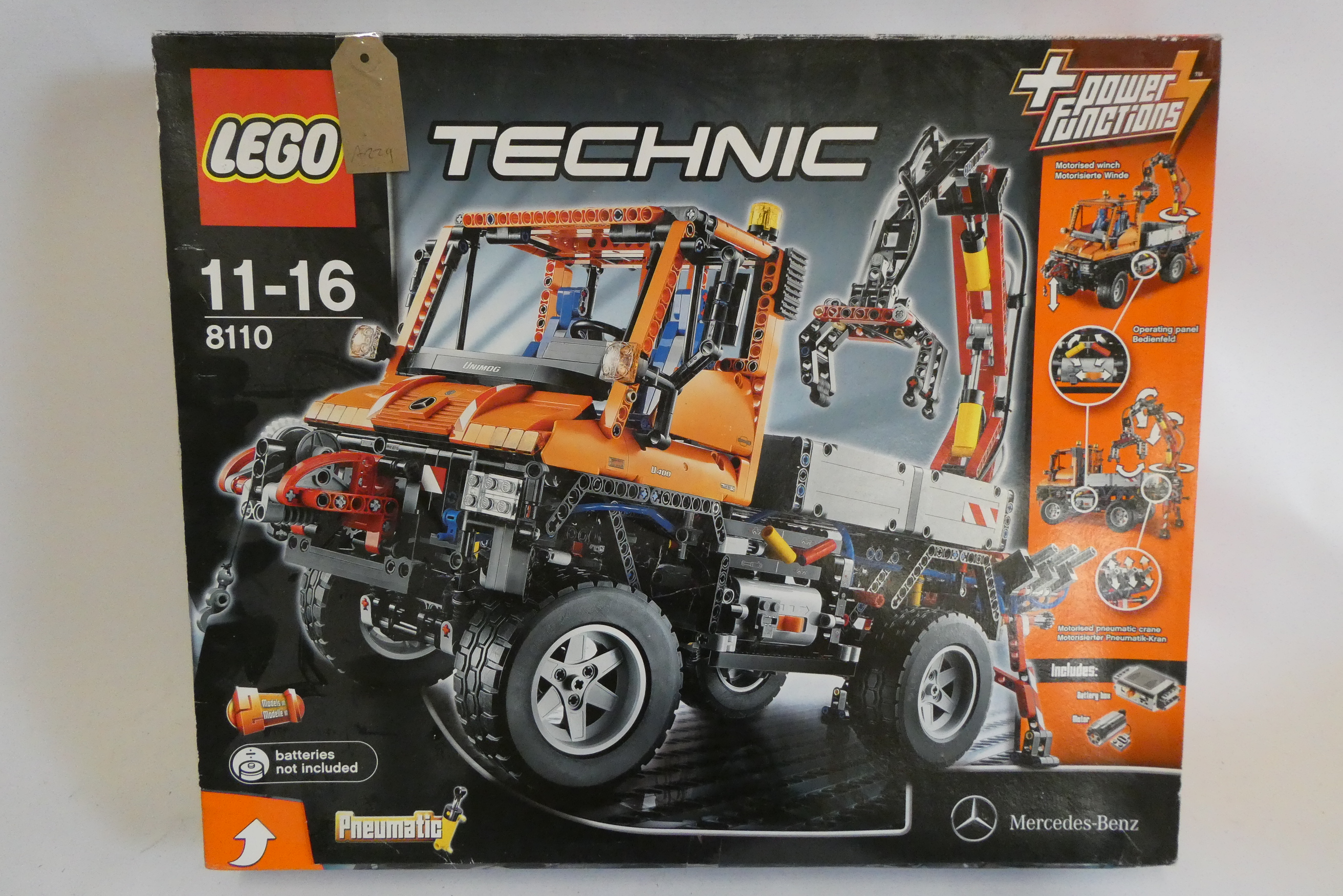 Lego Technic set 8110, Mercedes Benz Unimog, boxed Image