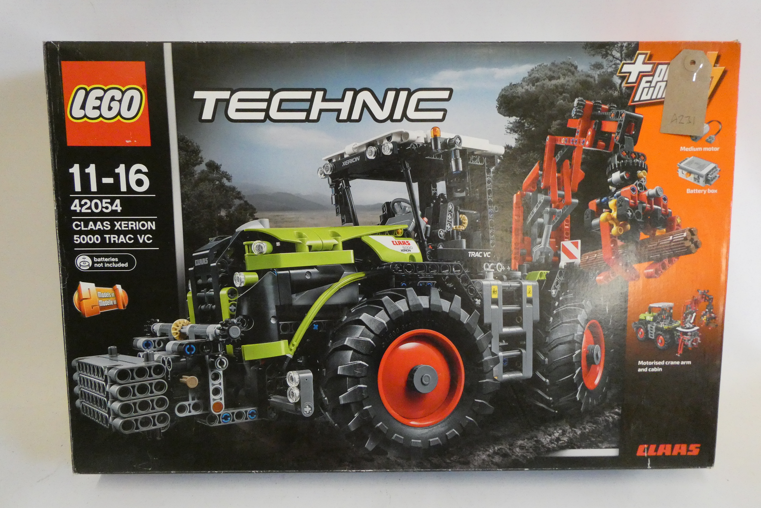 Lego Technic set 42054, Claas Xerion 5000 Trac VC, boxed Image