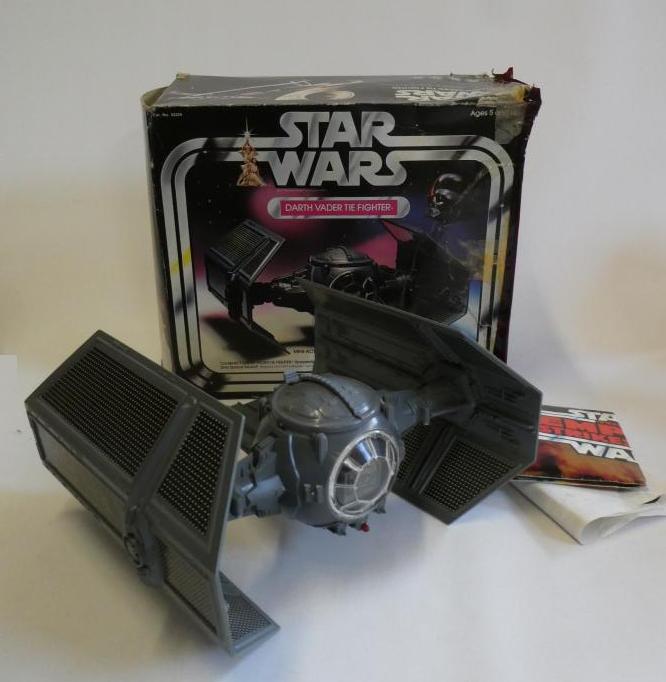 Star Wars Darth Vader Tie Fighter, vehicle good, box af Image
