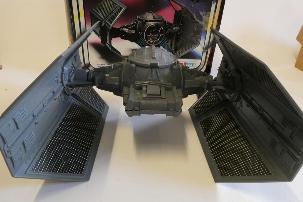 Star Wars Darth Vader Tie Fighter, vehicle good, box af Image
