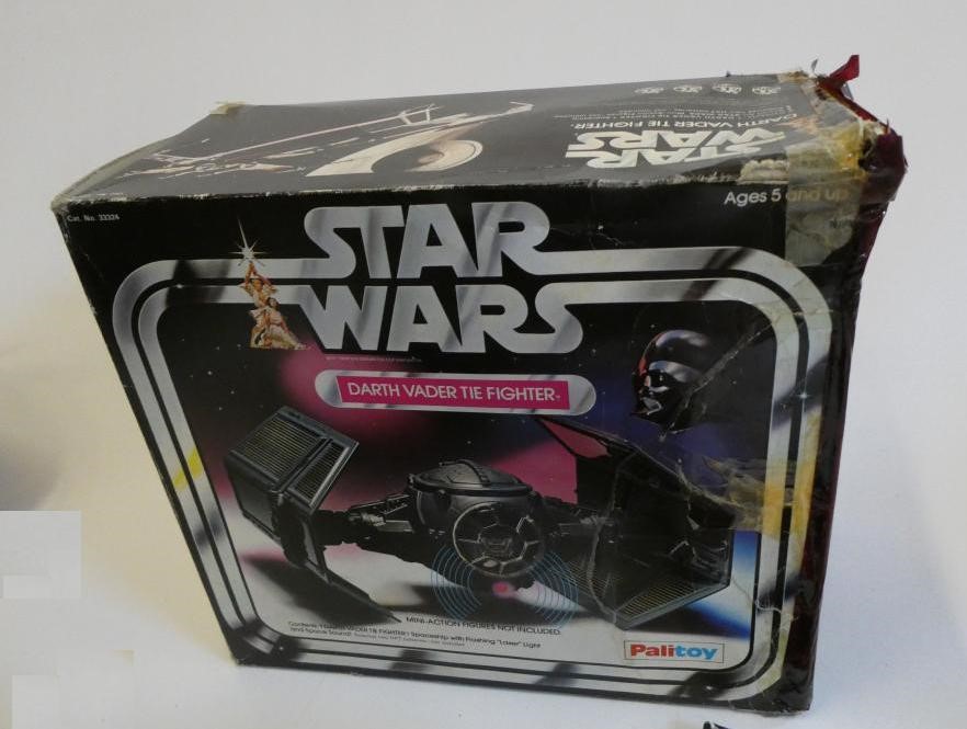 Star Wars Darth Vader Tie Fighter, vehicle good, box af Image