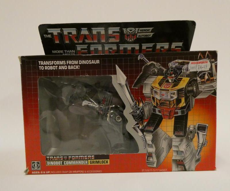 Transformer Dinobot Commander Grimlock, boxed, figure fair, box af Image