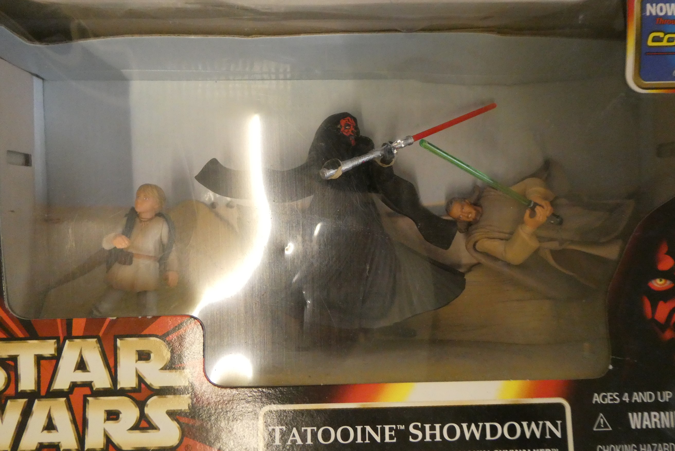 Five boxed Star Wars Hasbro toys Image