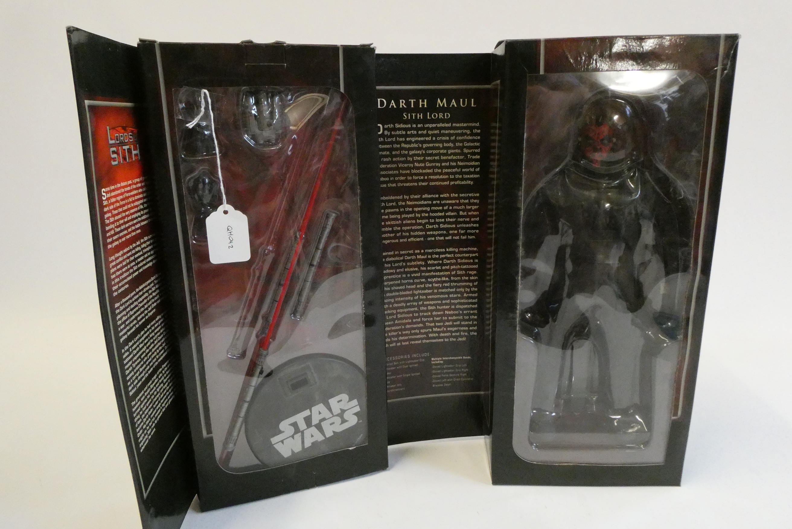 Star Wars 1:6 Darth Maul Sith Lord figure, Sideshow Collections, boxed, figure excellent, box af Image