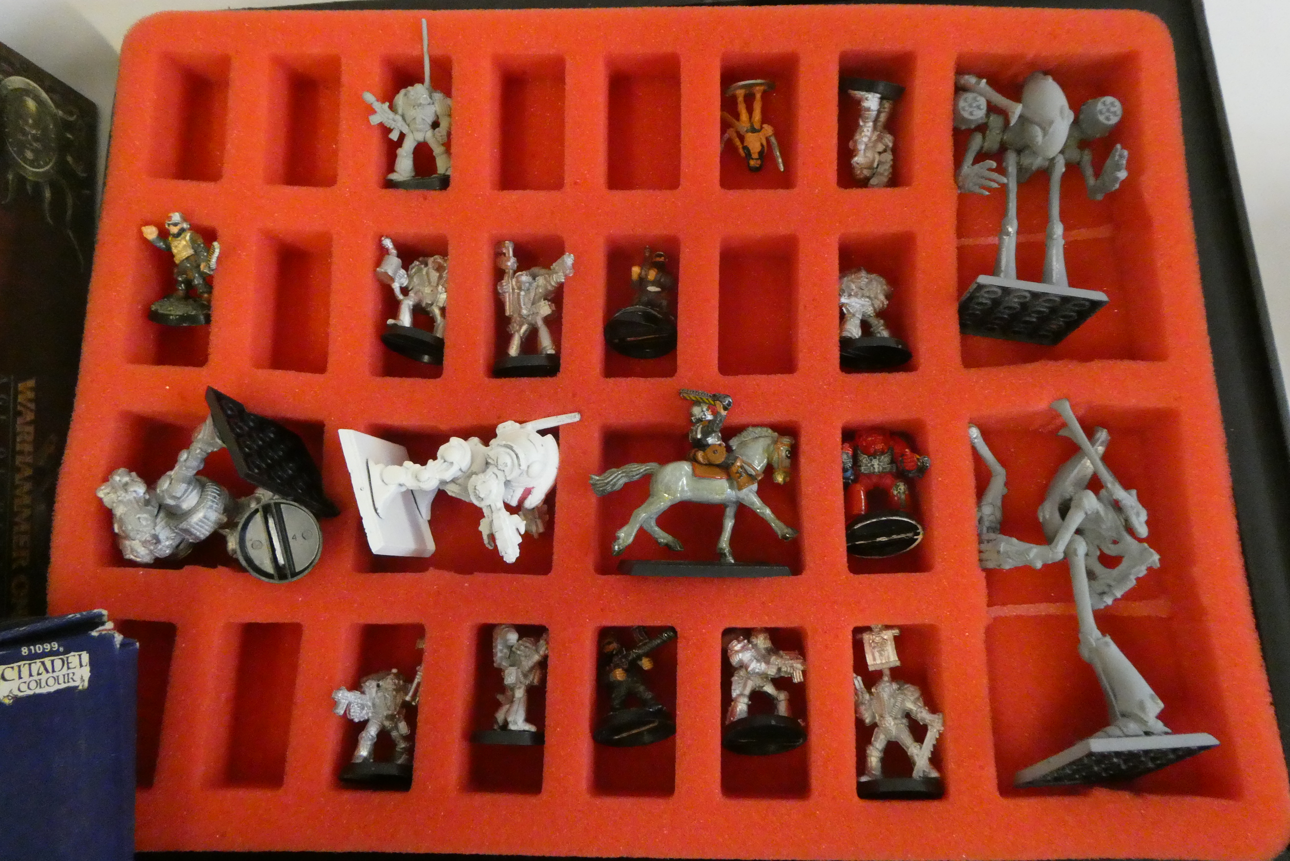 A collection of Warhammer items Image