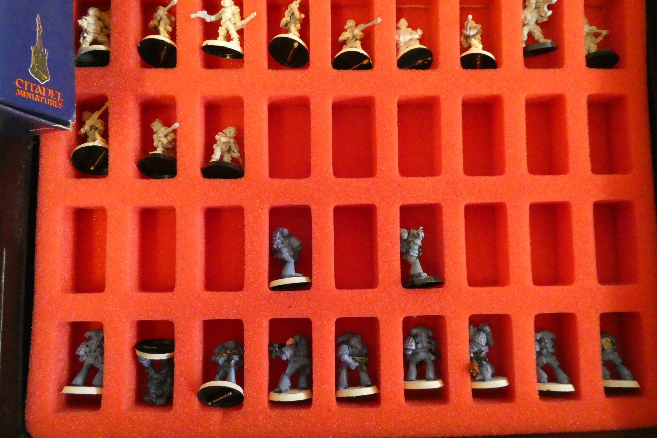 A collection of Warhammer items Image