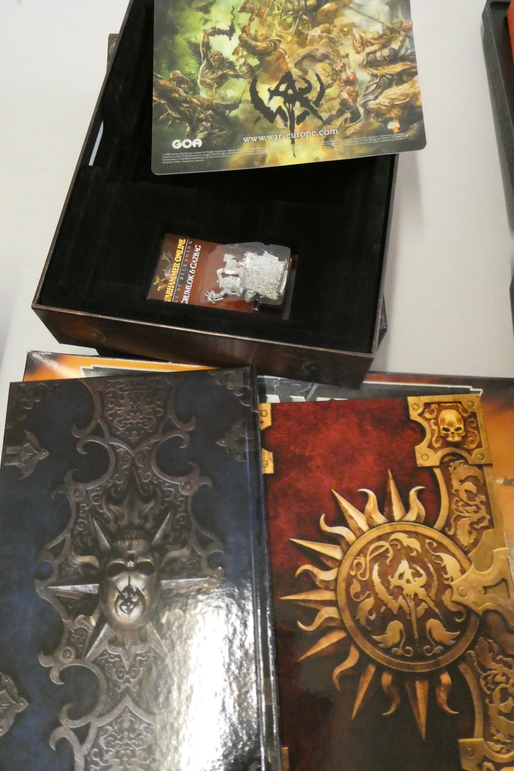 A collection of Warhammer items Image
