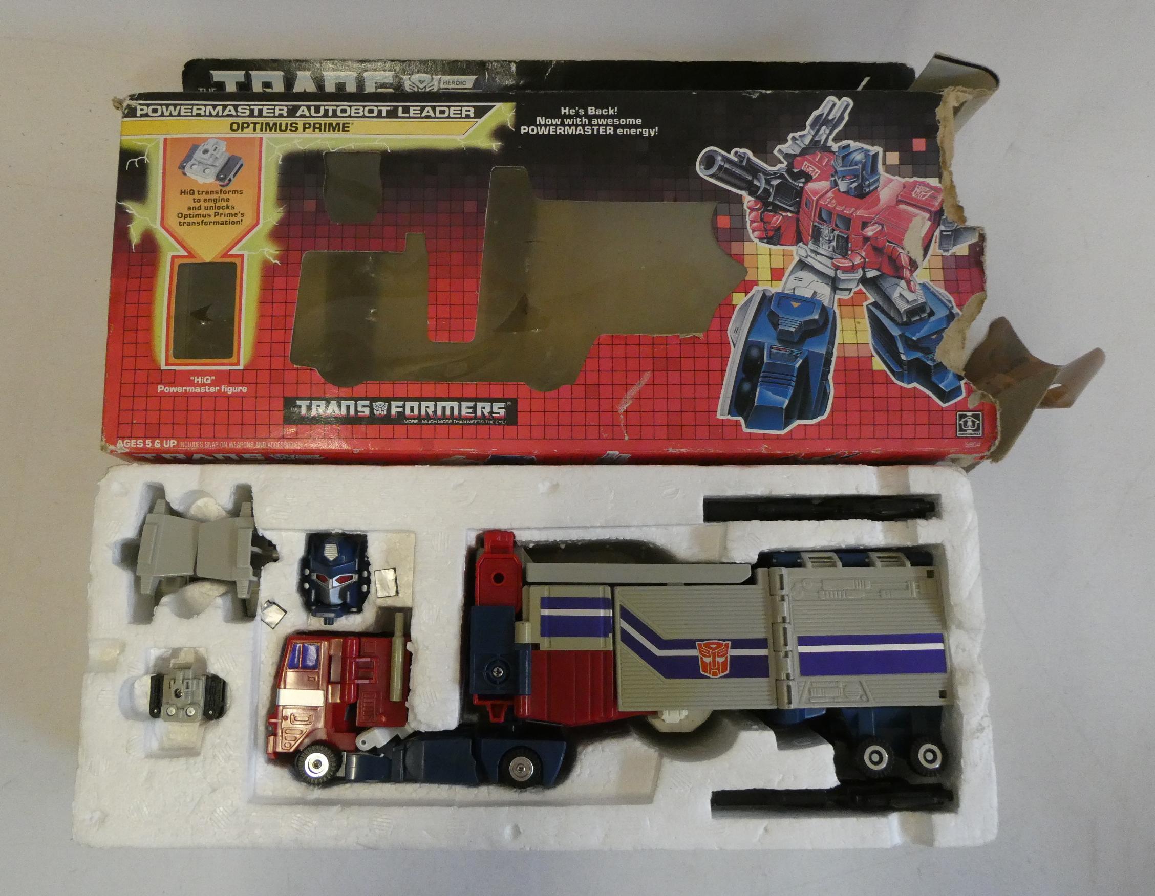 Transformer Optimus Prime, boxed, figure fair, box poor, af Image
