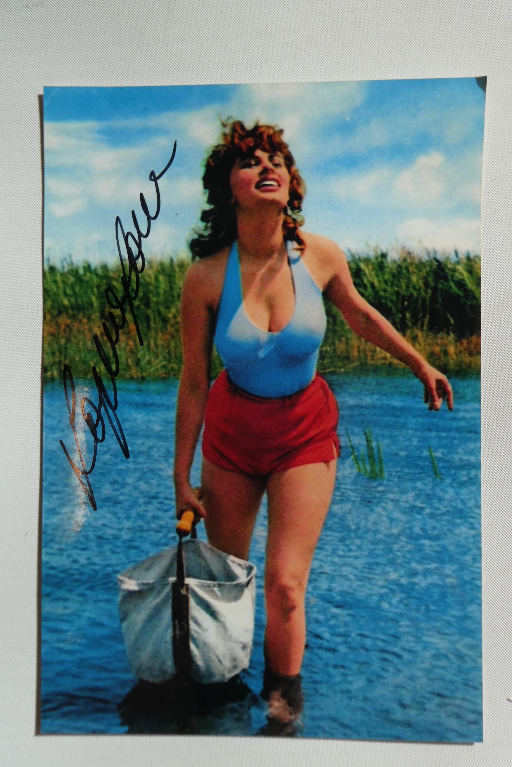 Sophia Loren signed colour photograph, with certificate of authenticity from hindsight collectibles, Image