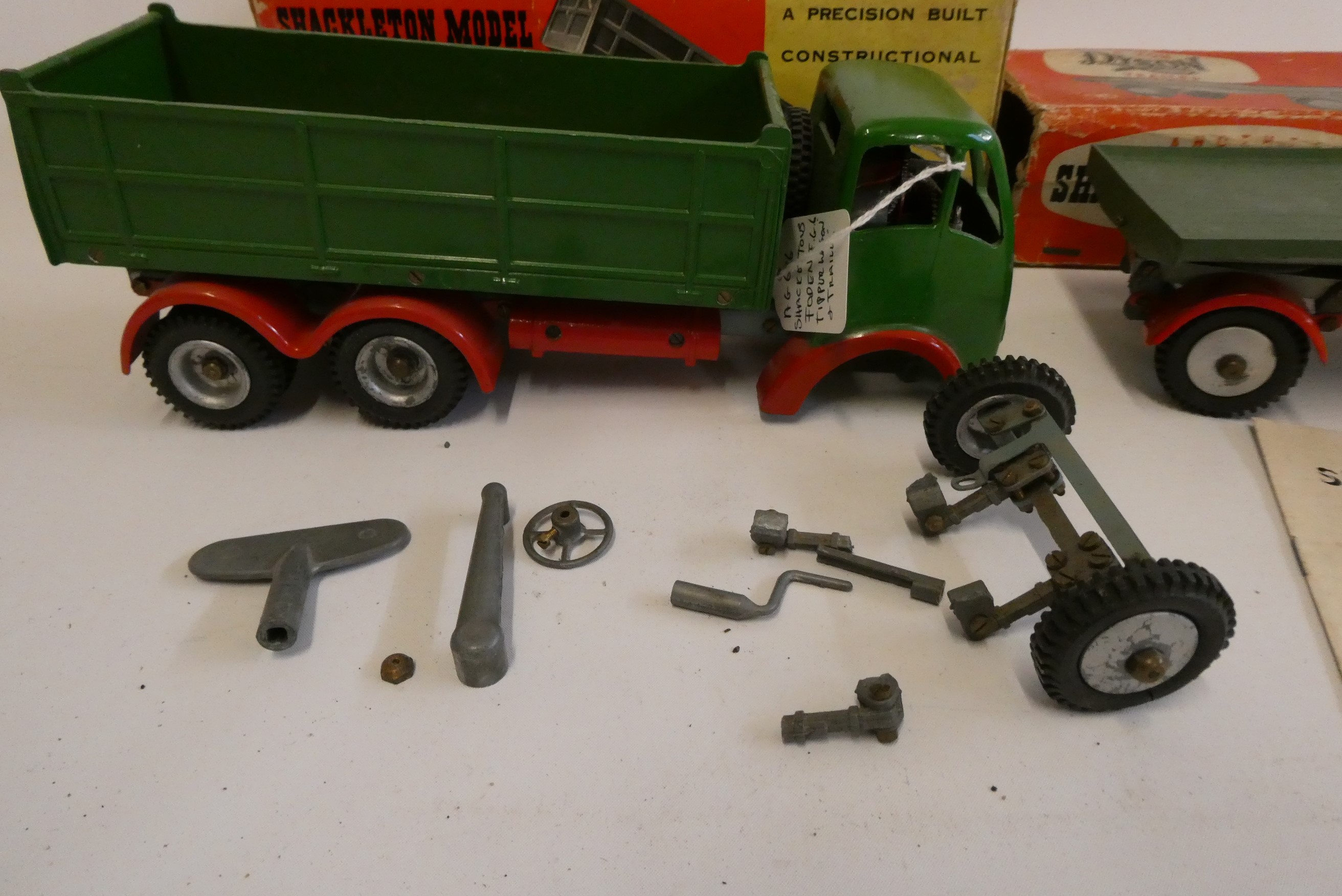 Shackleton models Foden tipping truck and Shackleton models Dyson trailer, tipping truck has some Image