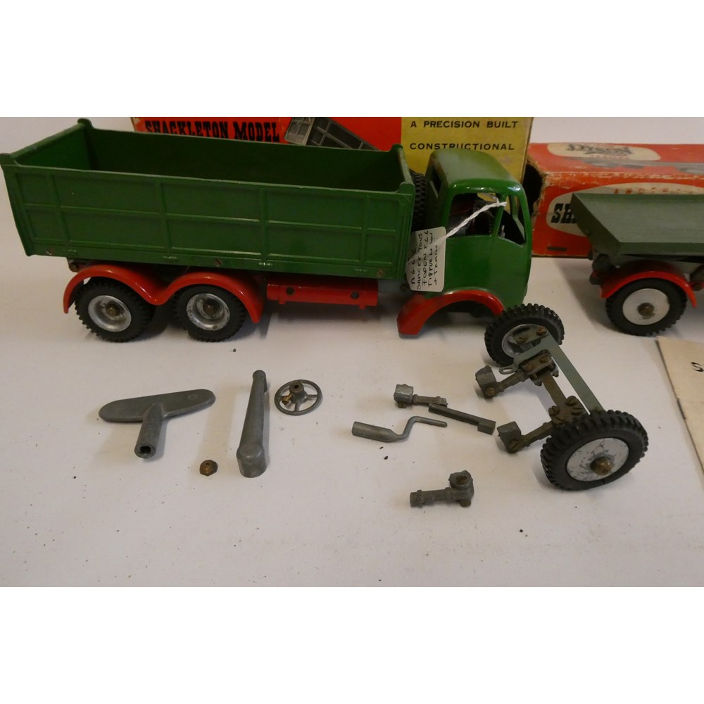 Shackleton models Foden tipping truck and Shackleton models Dyson trailer, tipping truck has some Image