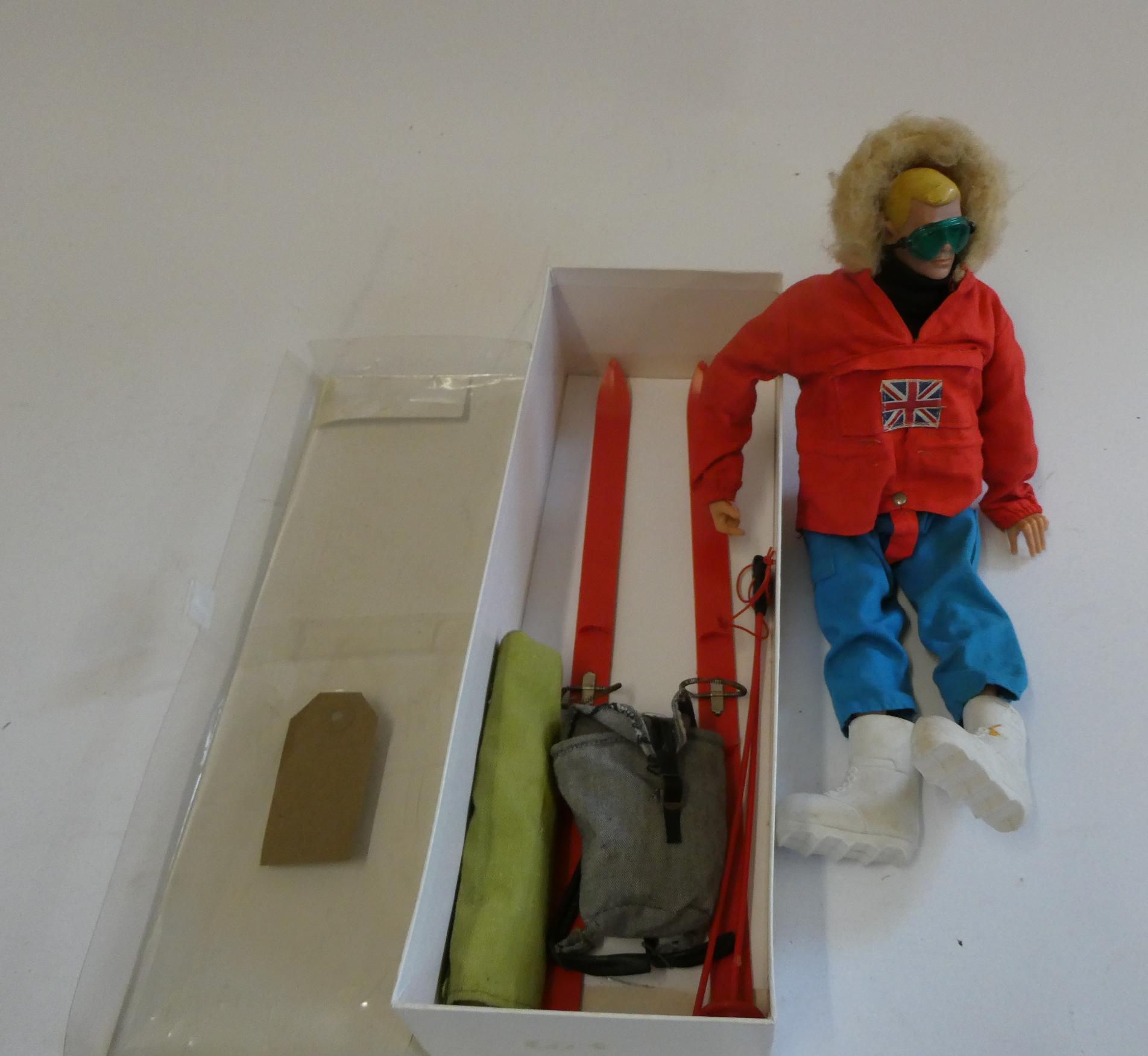 Action Man wearing Artic Explorer outfit with accessories, good Image