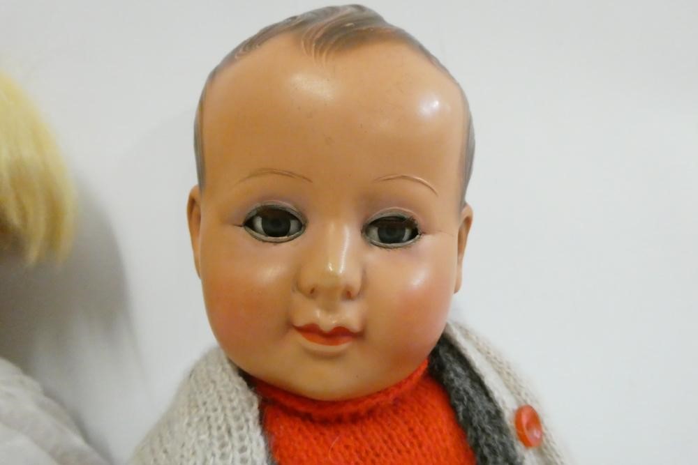 Four vintage dolls, comprising an Armand Marseille 995 9 with sleeping eyes, an Armand Marseille 996 Image