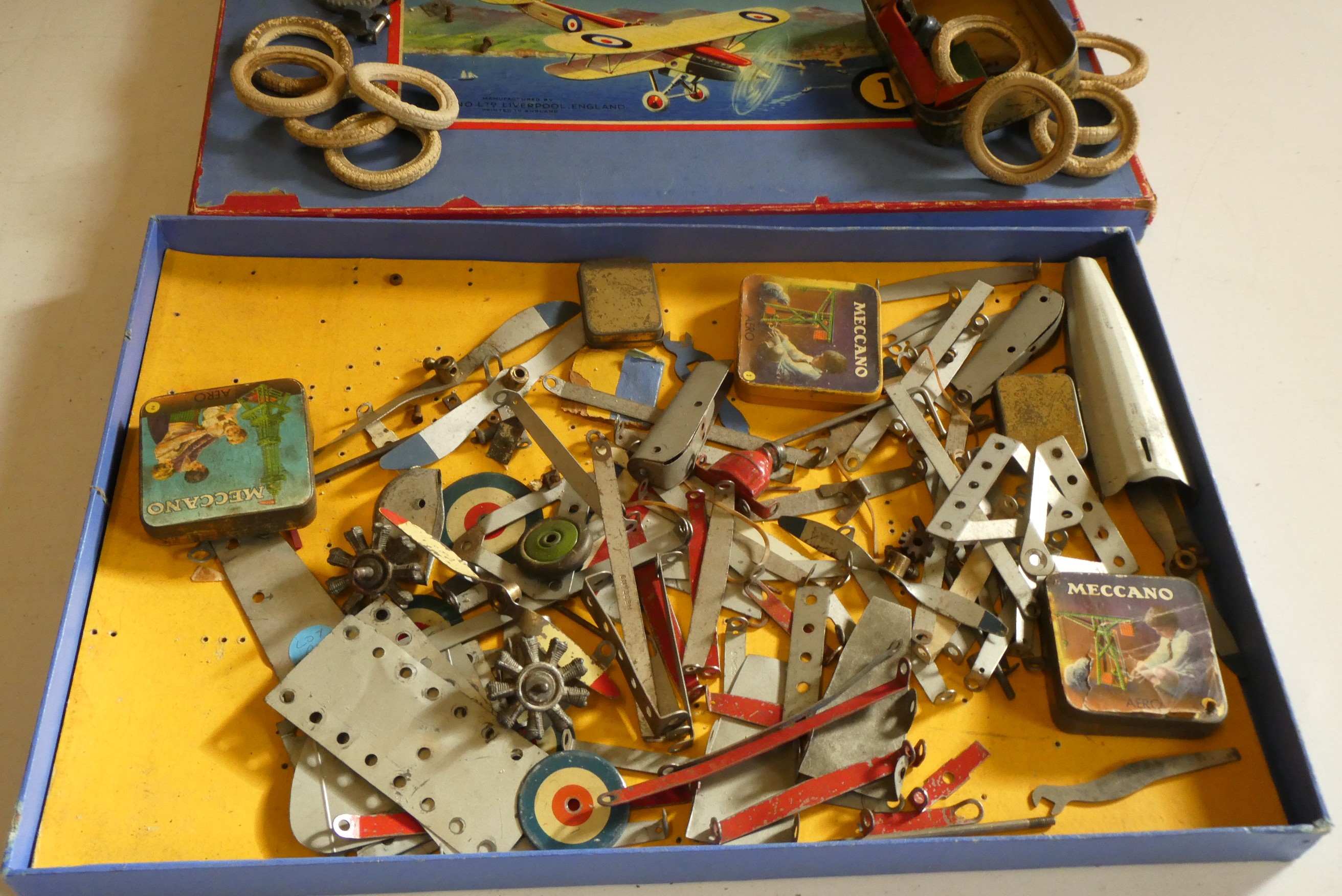 Meccano No.0 Aeroplane Construction Kit Image