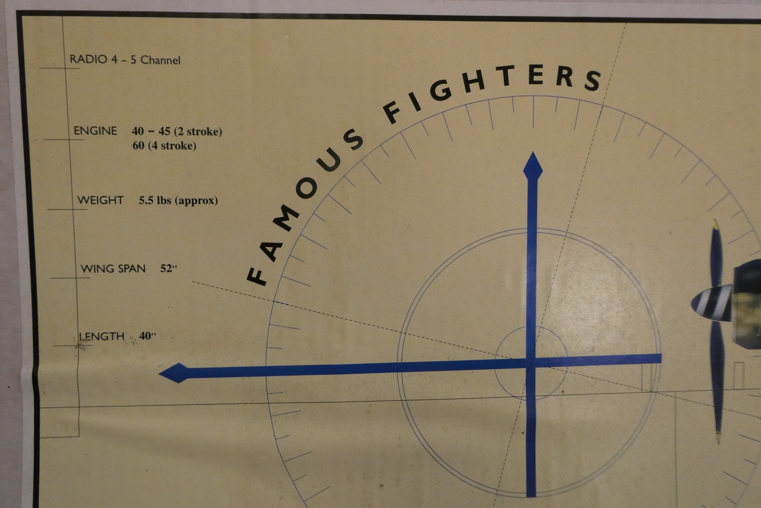 Aerotec radio-controlled balsa Fock-Wulf 190 kit, some work has been done on model, unchecked for Image