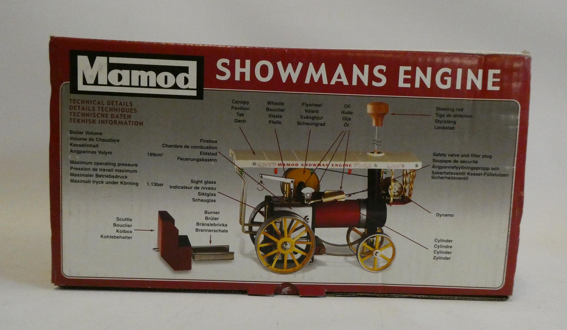 Mamod Showman's engine, boxed, good Image