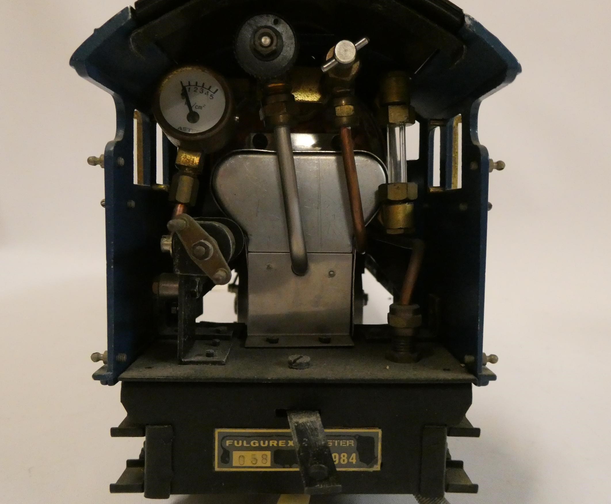 Fulgurex/Aster Gauge 1 LNER A4 locomotive Mallard finished in LNER blue with valanced covered valve Image