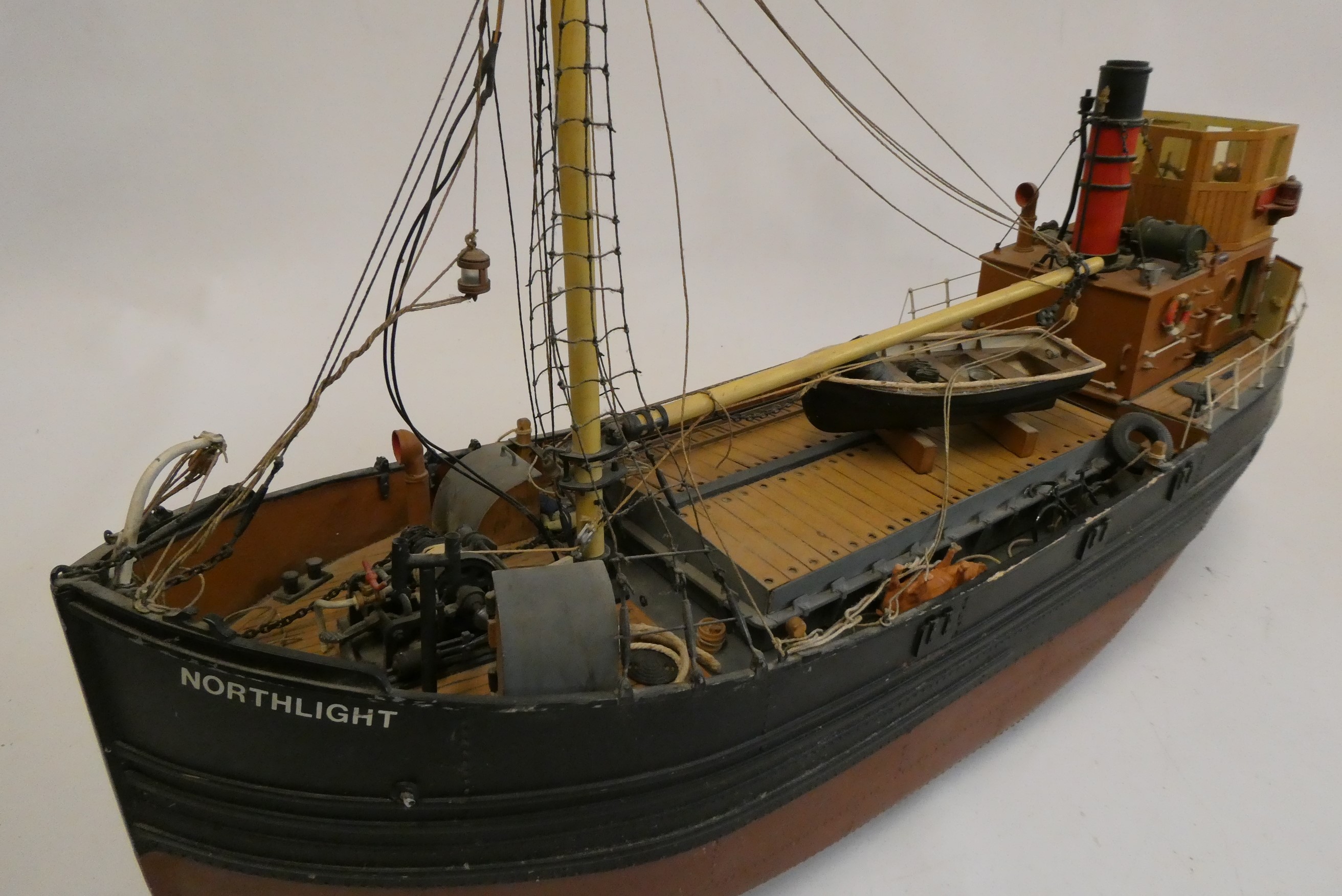 Electric powered radio control Coaster GRP Hull Image