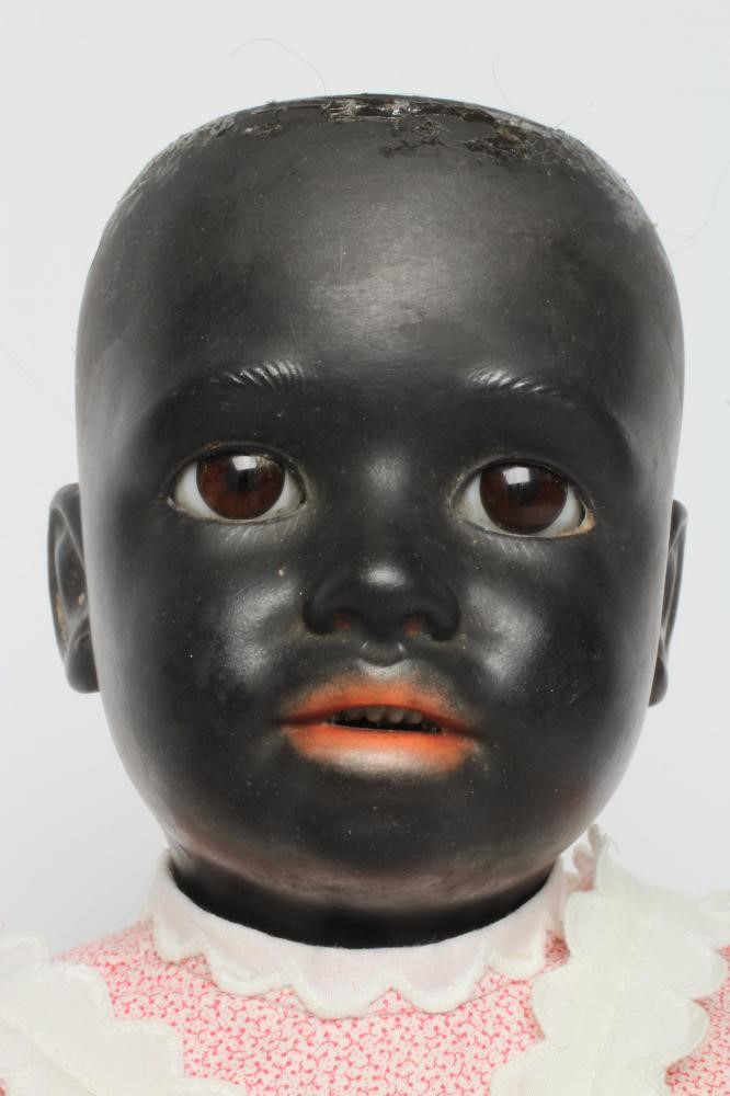 A rare Simon & Halbig bisque socket head girl doll Image