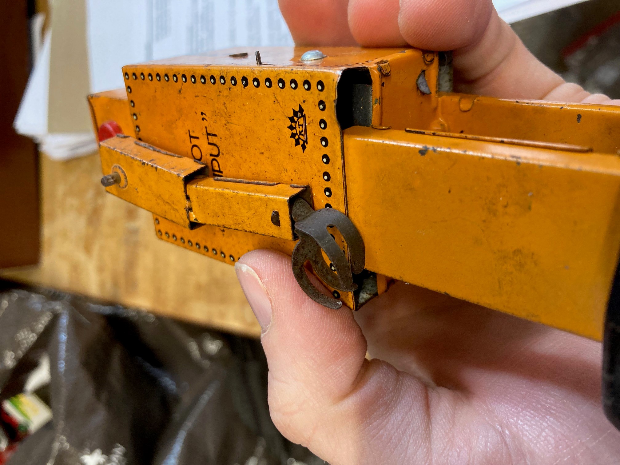 Kosugi KT Toys pre-war Lilliput clockwork walking Robot Image