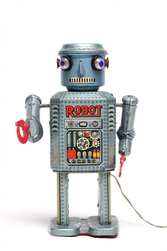 A battery operated Masudaya (MT) Toys Japan Robot Image